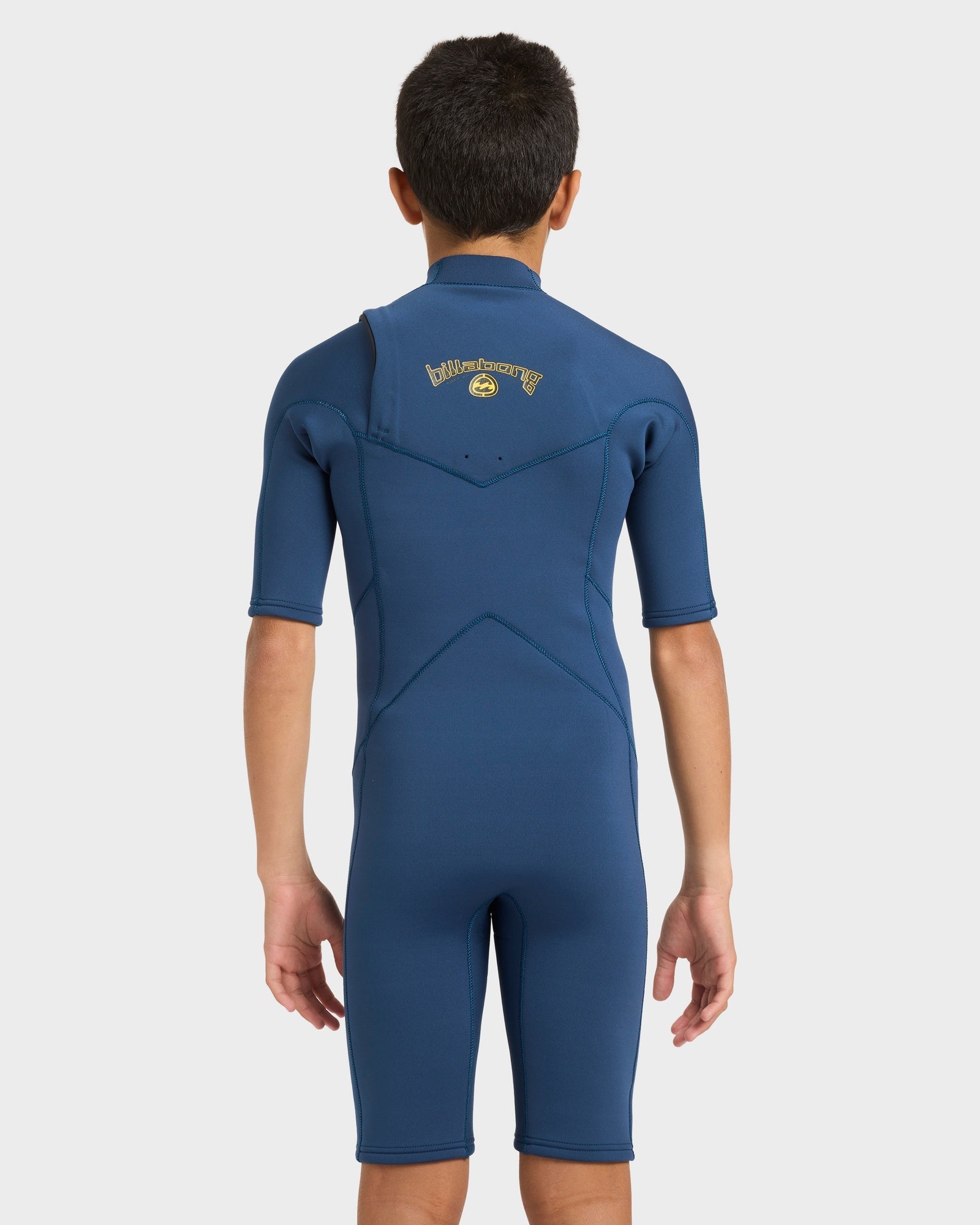 Boys 8-16 2/2 mm Absolute Natural Chest Zip GBS Springsuit