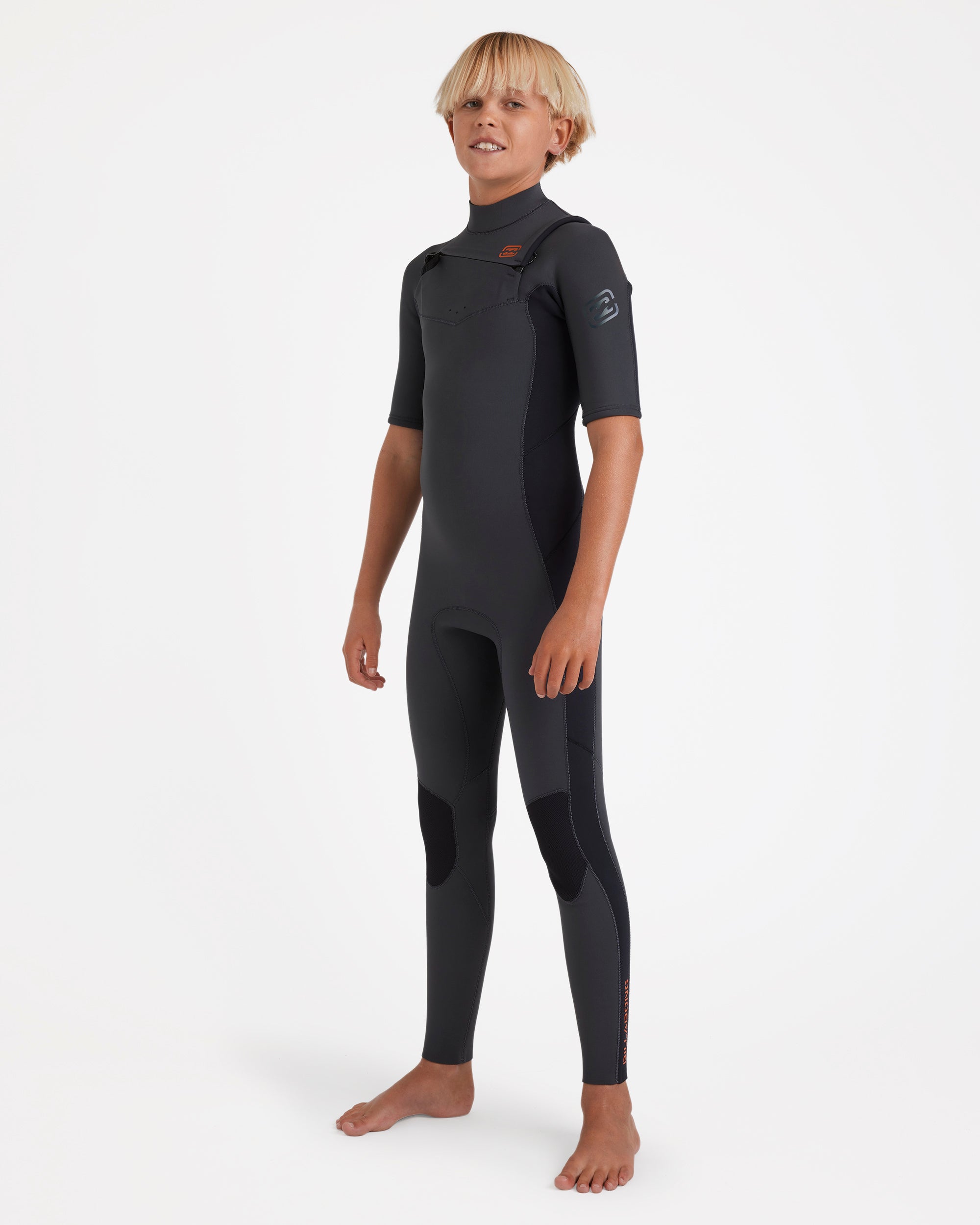 Boys 8-16 2/2 mm Absolute Natural Chest Zip GBS Fullsuit