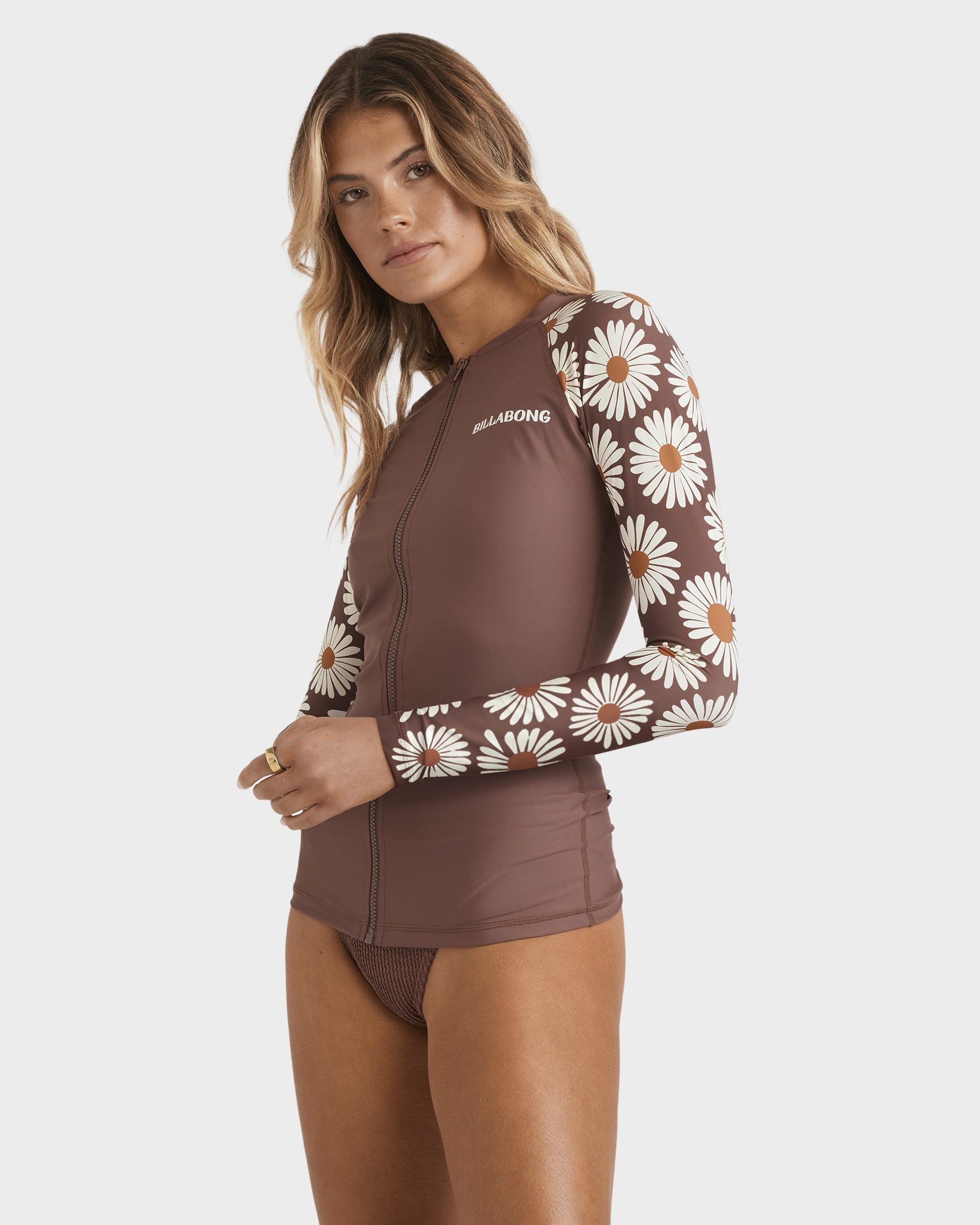 Womens Fresh Daze Pipa Long Sleeve Rash Vest
