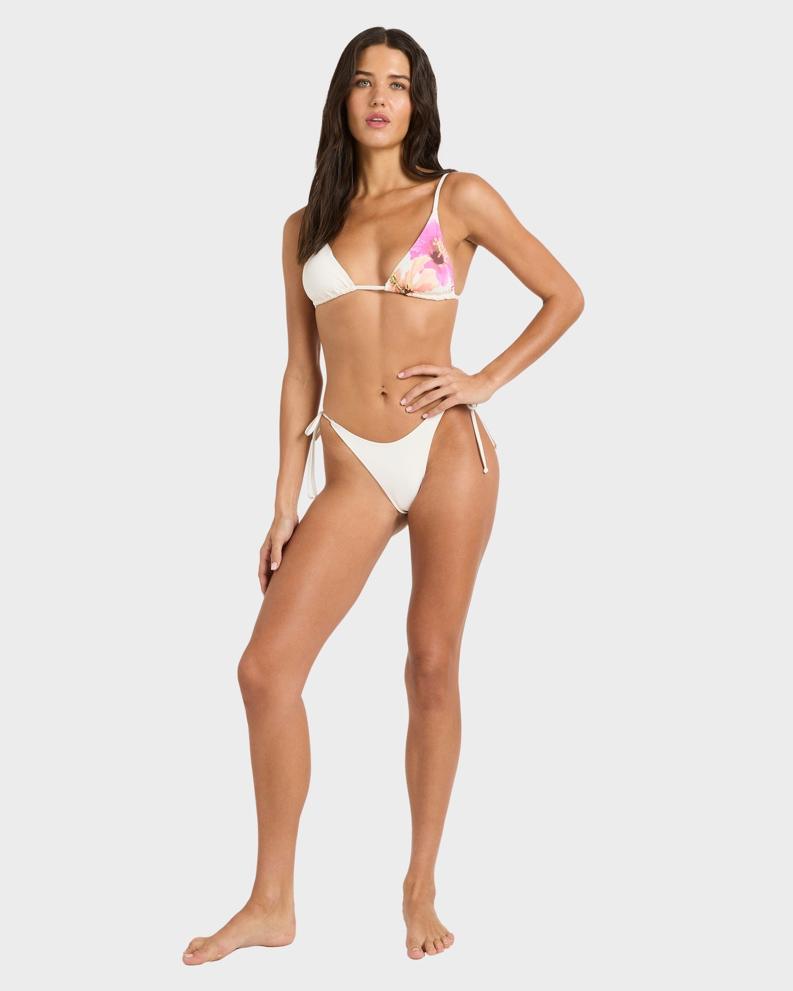 Womens Sunny Shore Tall Slide Triangle Bikini Top