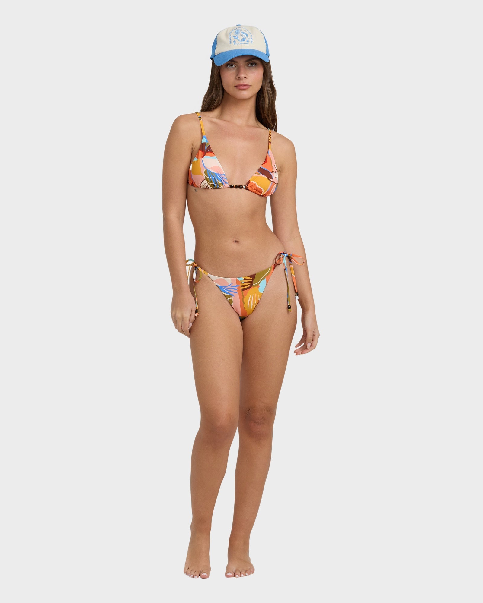 Womens Lei Daze Slide Tall Triangle Bikini Top