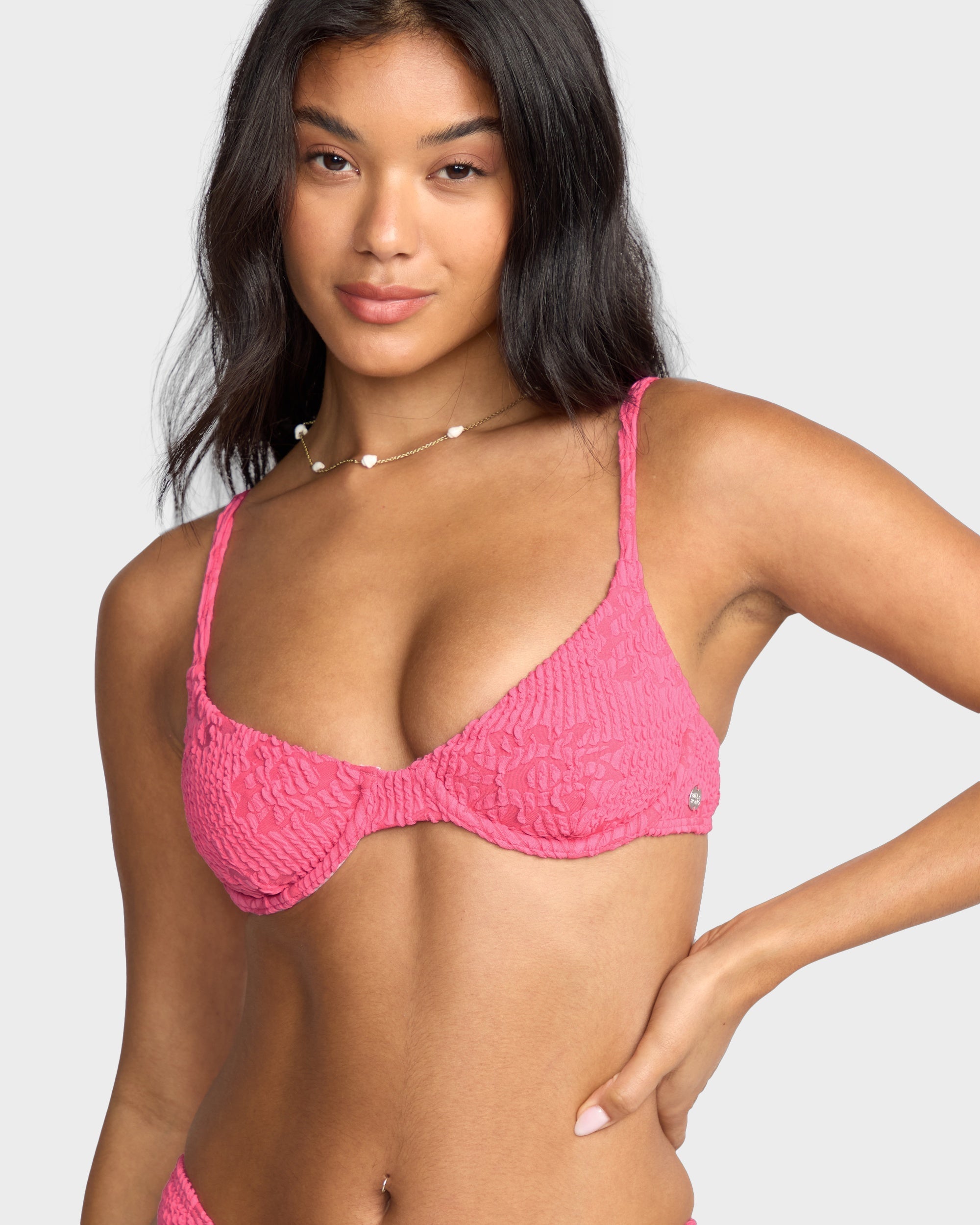 Womens We're Wild Demi Underwire Bikini Top