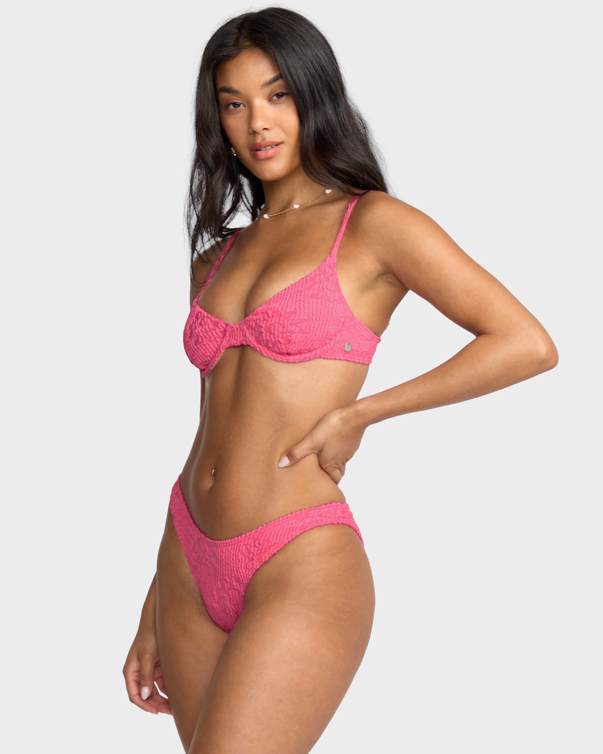 Womens We're Wild Demi Underwire Bikini Top