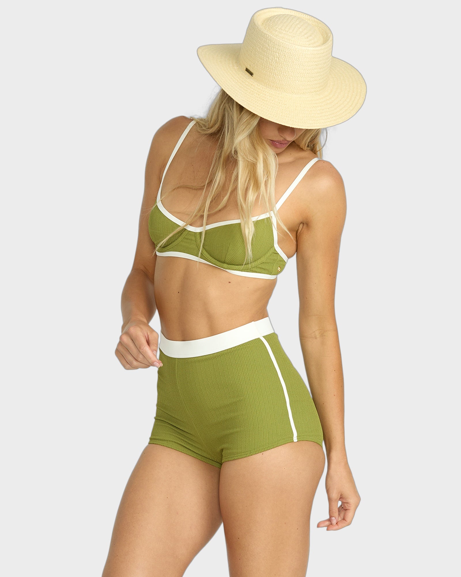 Womens Sunrays Surf Short Bikini Bottom