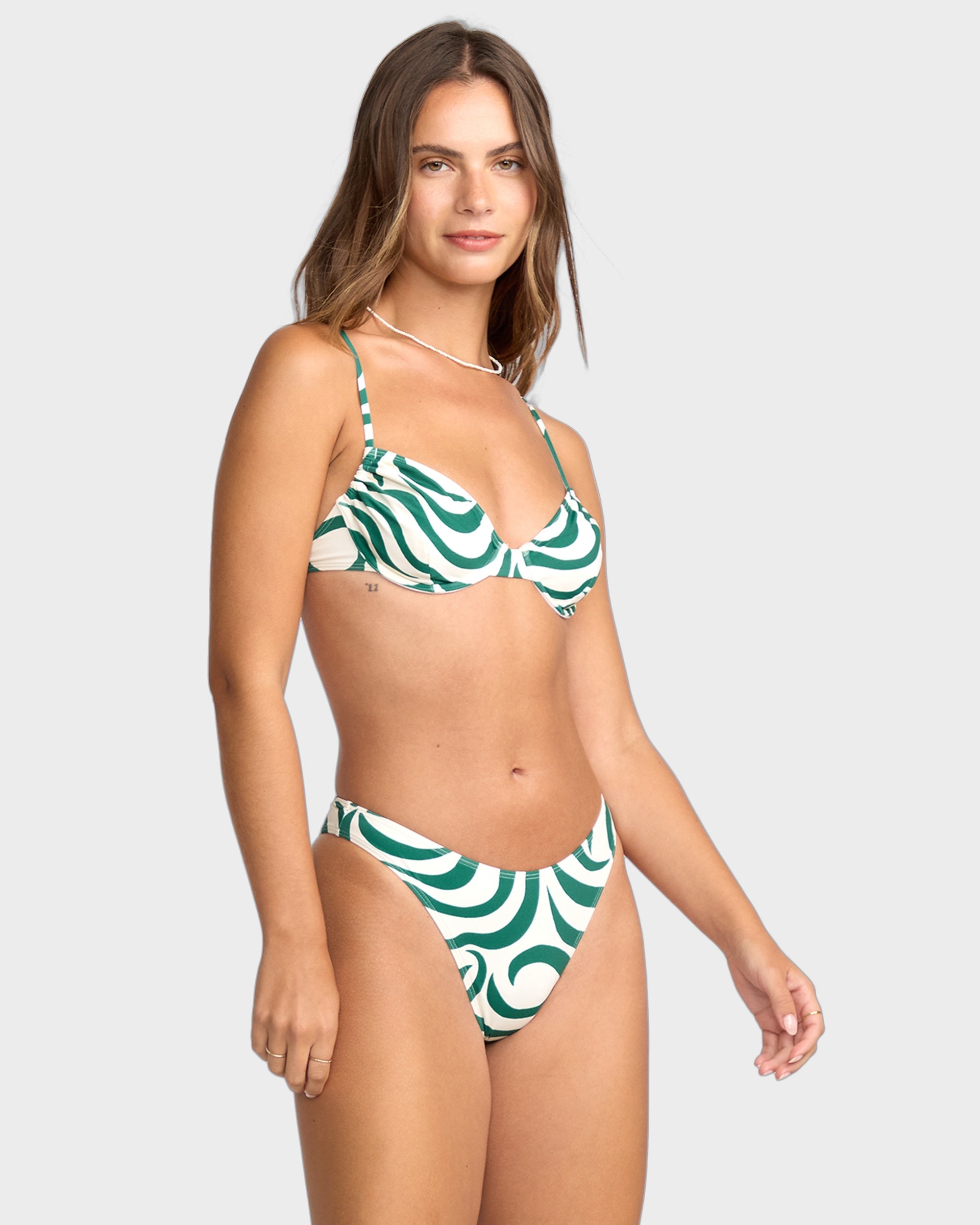 Womens All The Waves Skimpy Hike Bikini Bottom