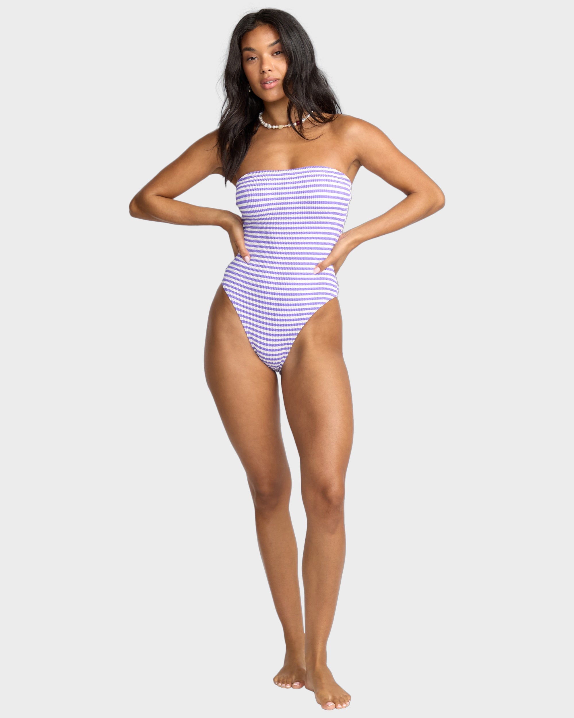 Womens Josie Summer High Tully One Piece Swimsuit