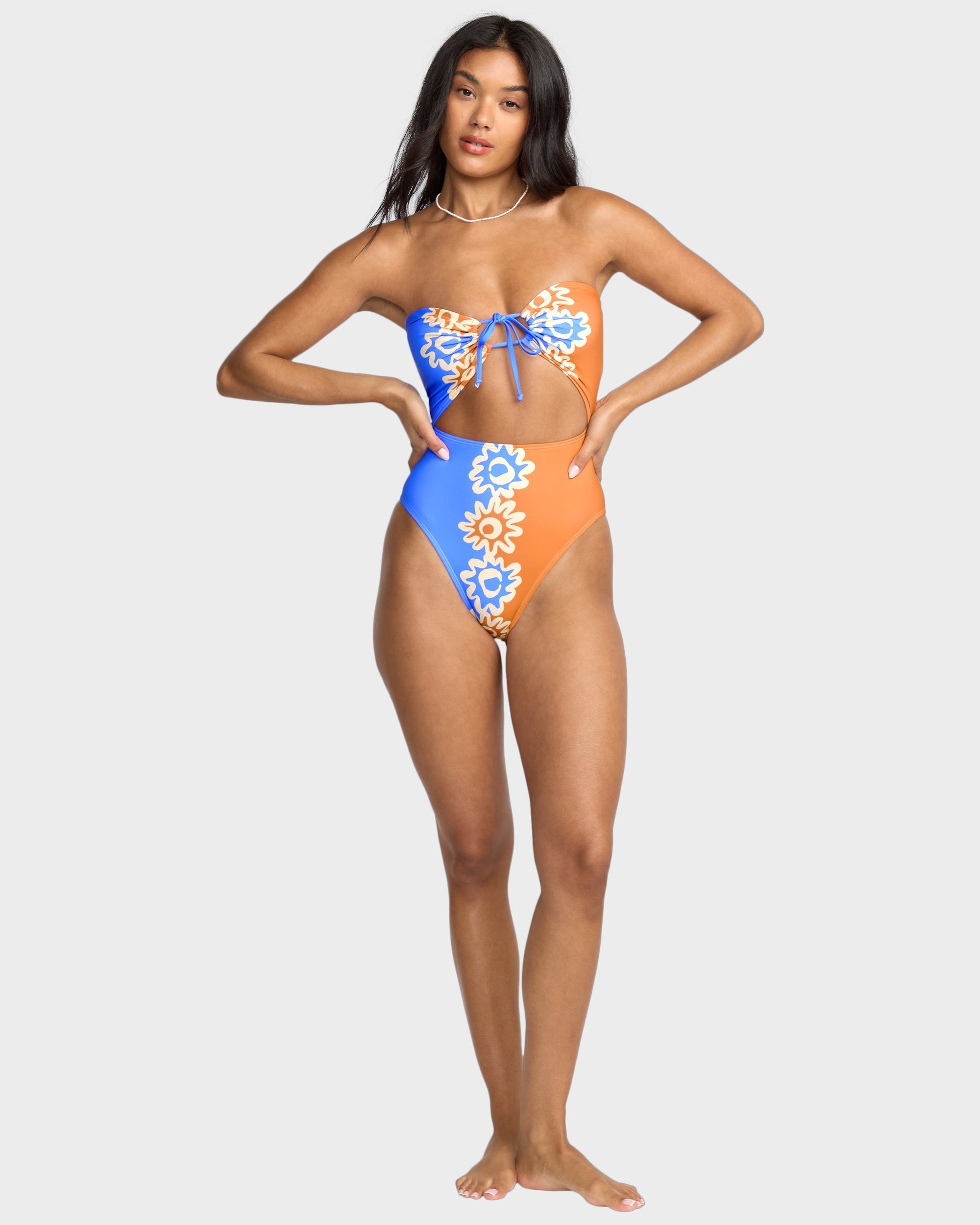 Womens Trippin Drippin One Piece Swimsuit