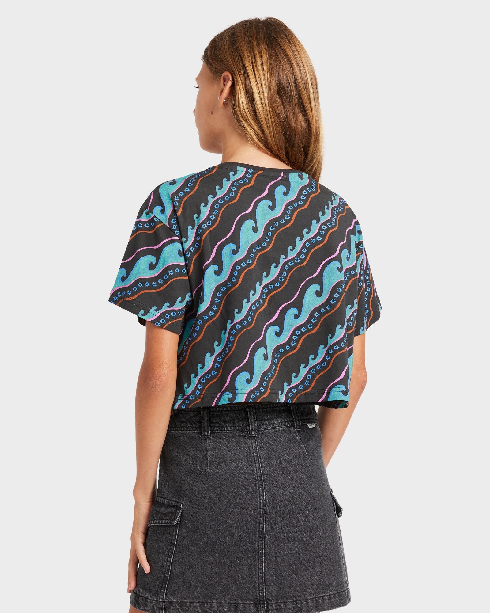 Girls 6-14 Sea Level Crop T-Shirt