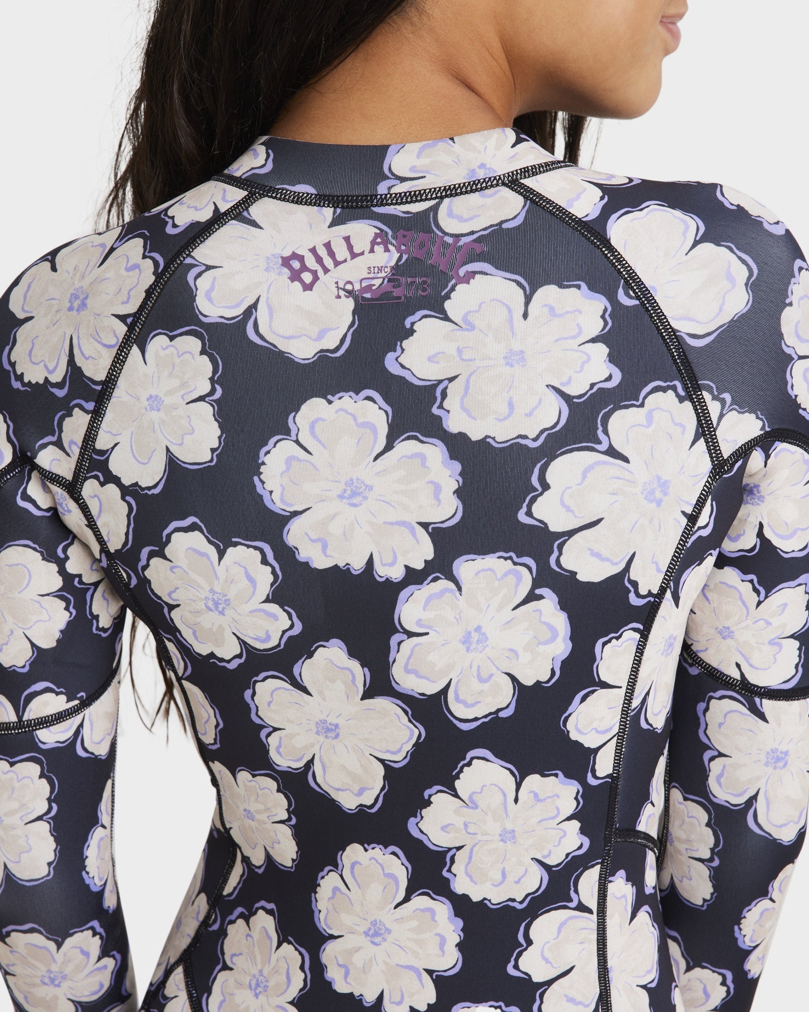 Girls 8-14 Salty Dayz Natural Long Sleeve Springsuit