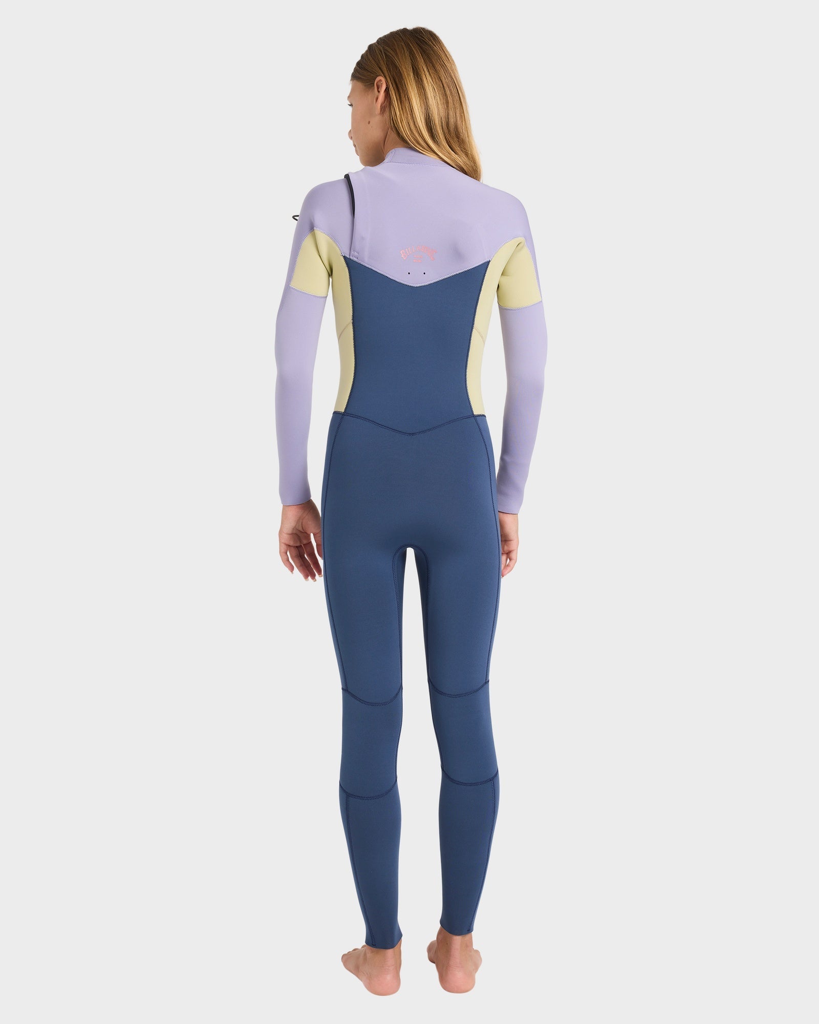 Girls 8-14 4/3mm Synergy Natural Chest Zip GBS Steamer Wetsuit