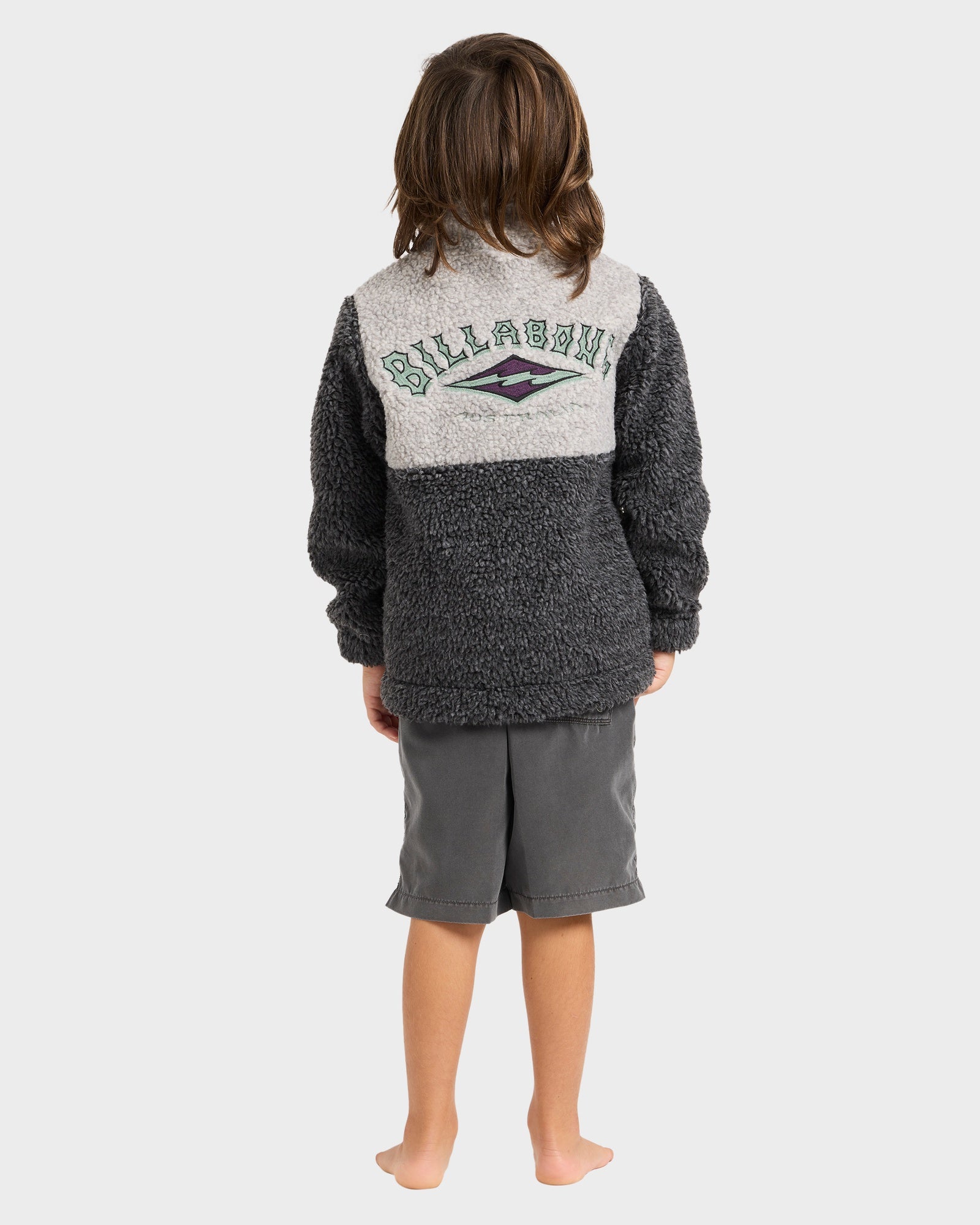 Boys 0-7 Tombstone Zip Up Fleece Jacket