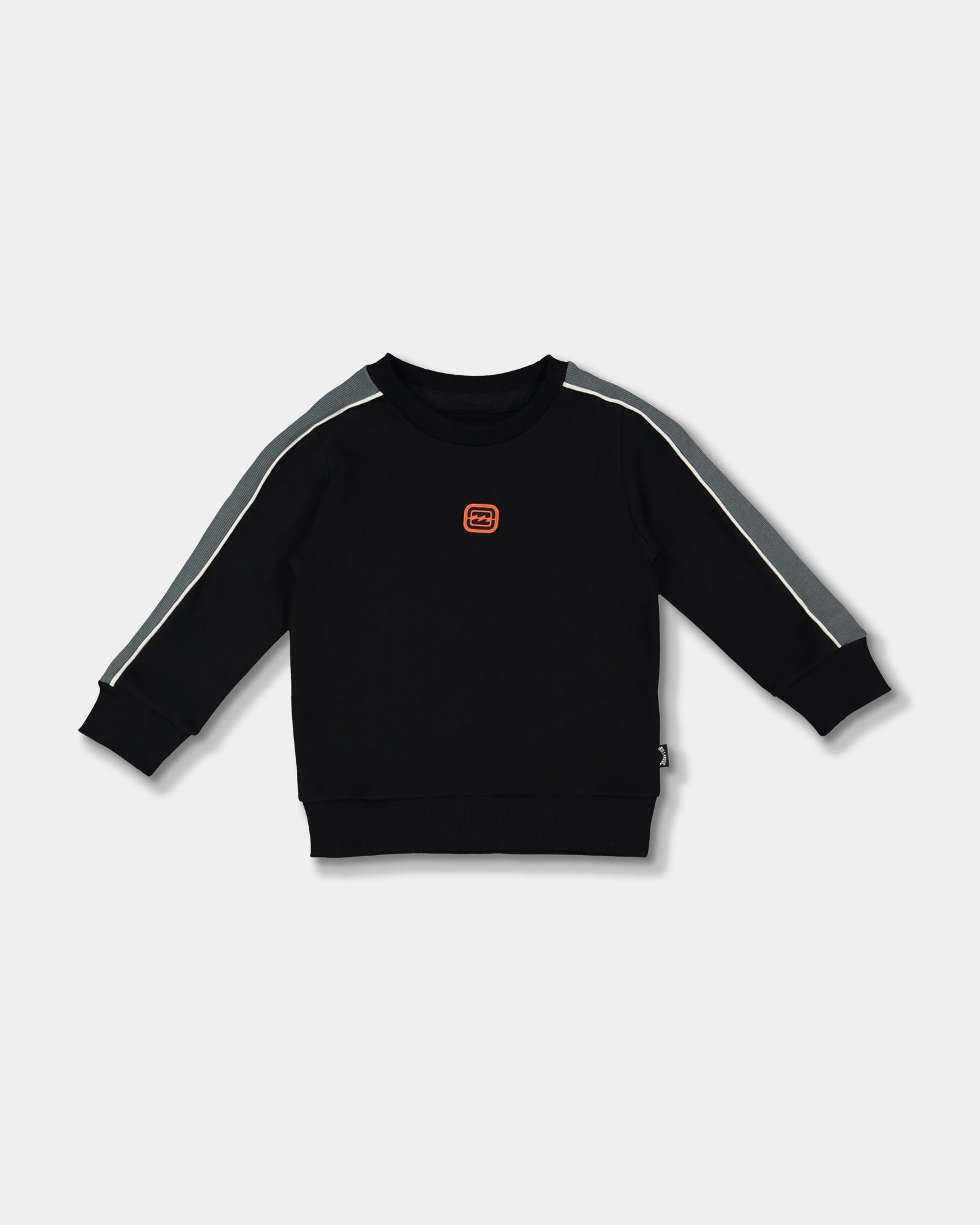 Boys 0-7 Script Crew Neck