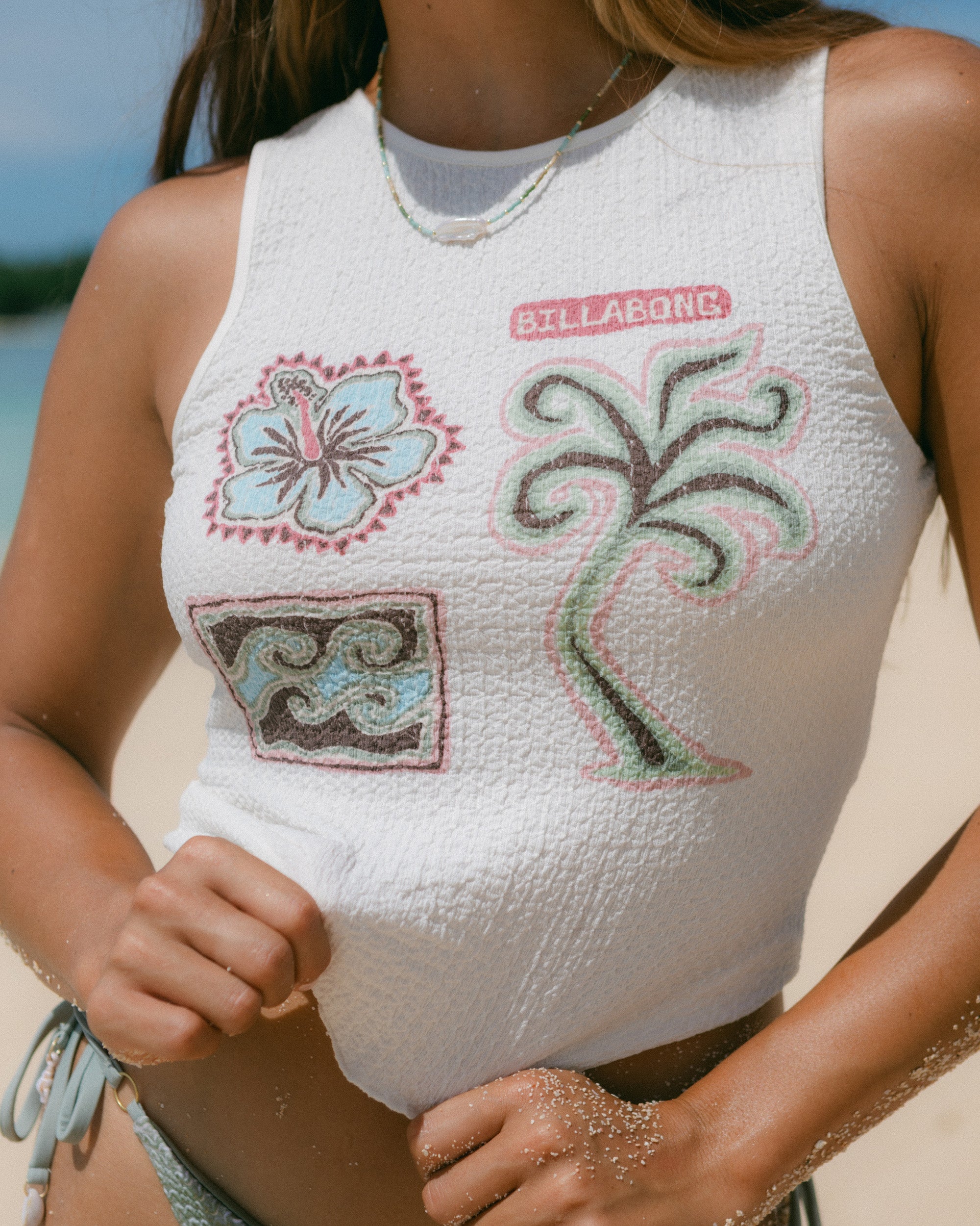 Womens Beach Bliss Tank Top