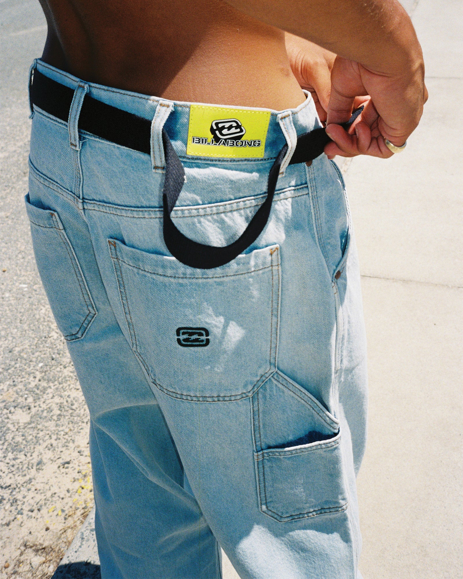 Mens Chrome Denim Jeans