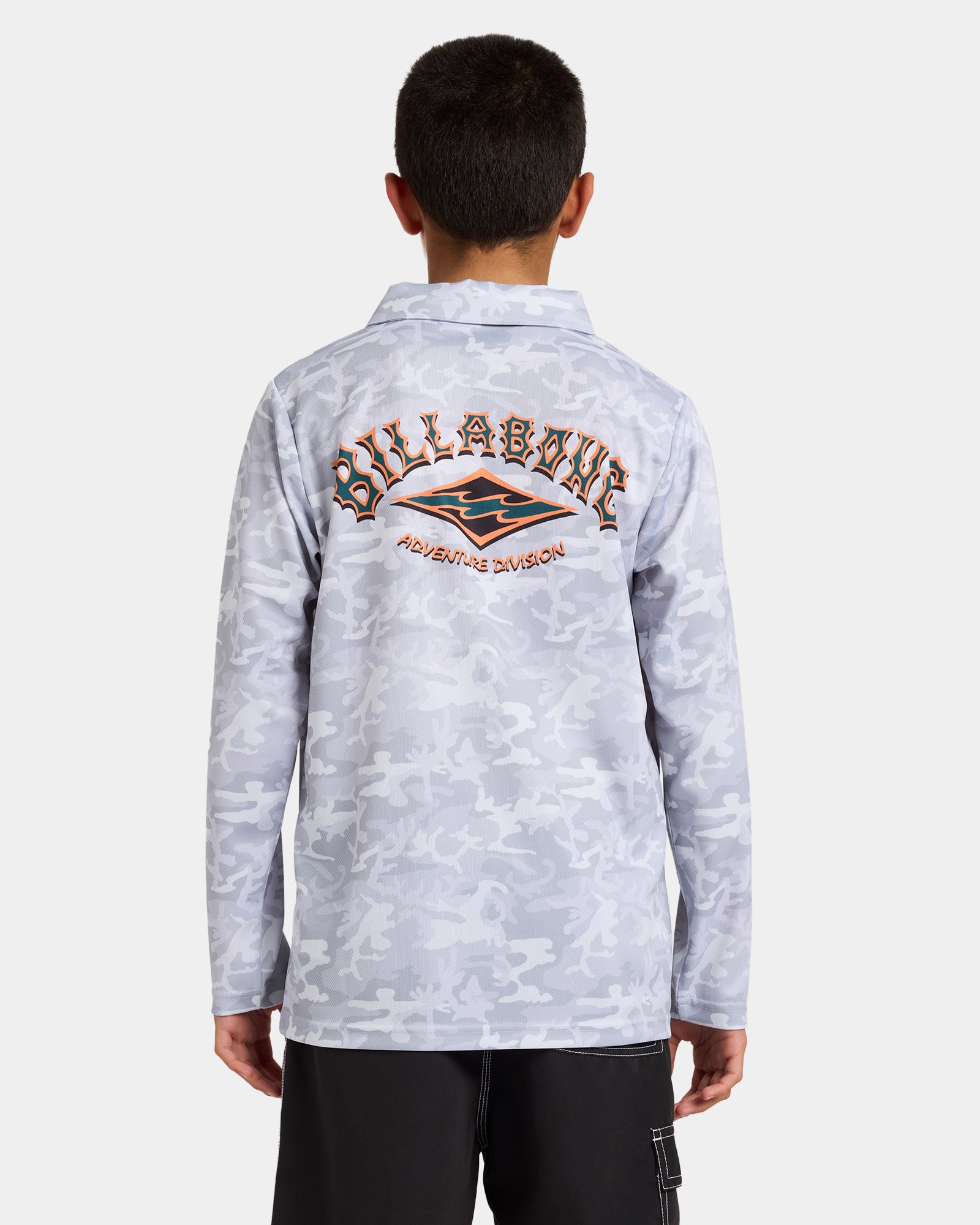 Boys 8-16 Fisho Long sleeve Rash Vest