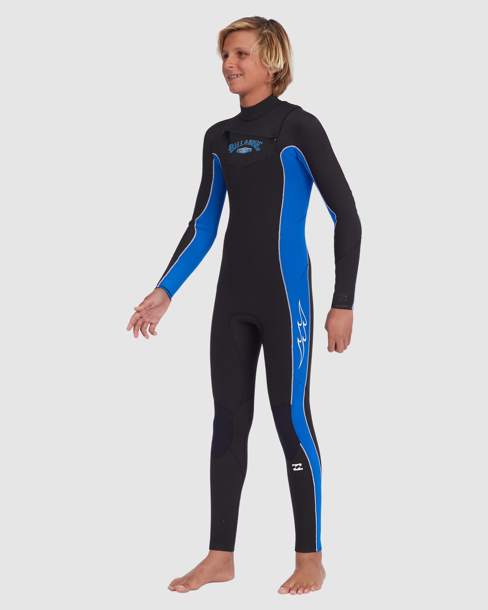 Boys 6-16 3/2mm Absolute Chest Zip Wetsuit