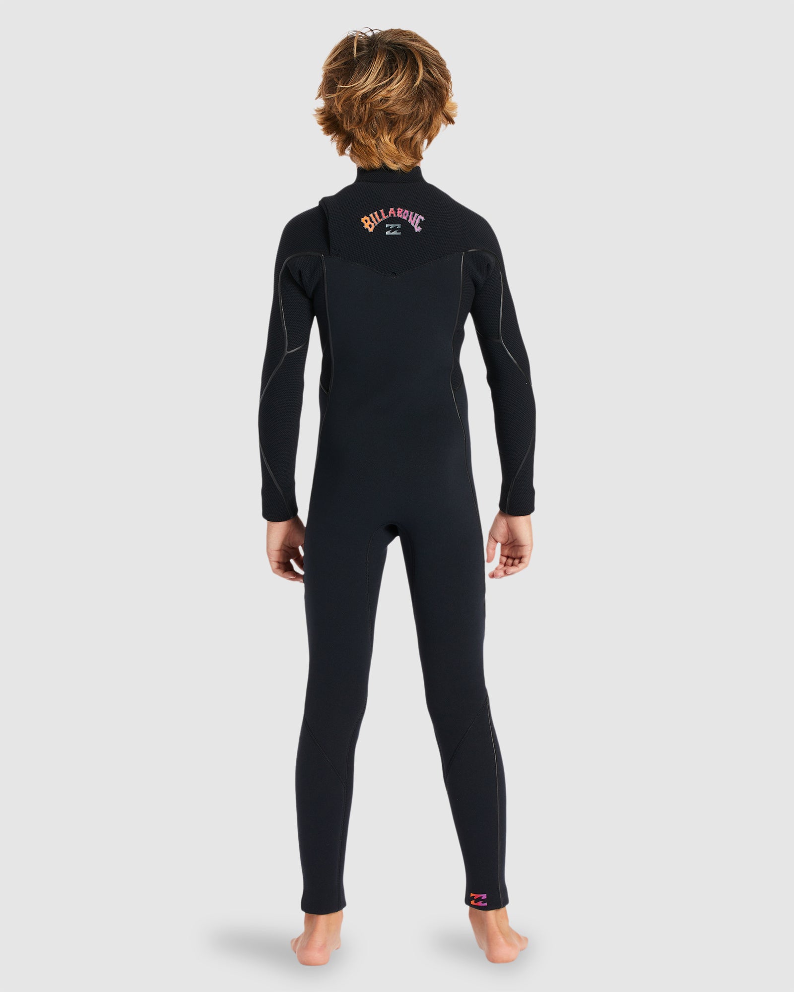 Boys 8-16 3/2mm Furnace Comp Chest Zip Steamer Wetsuit