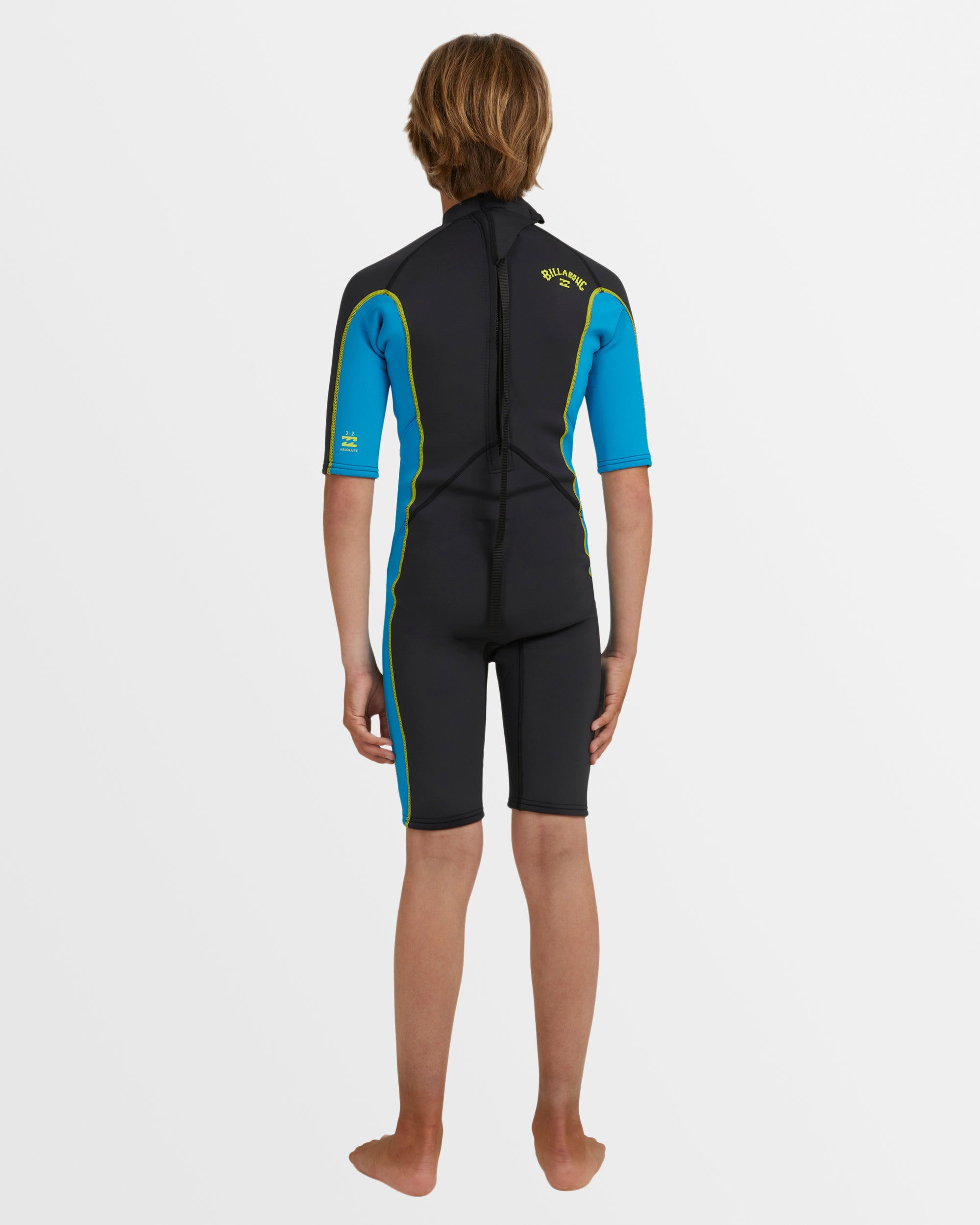 Boys 6-16 2/2mm Absolute Back Zip FL Springsuit