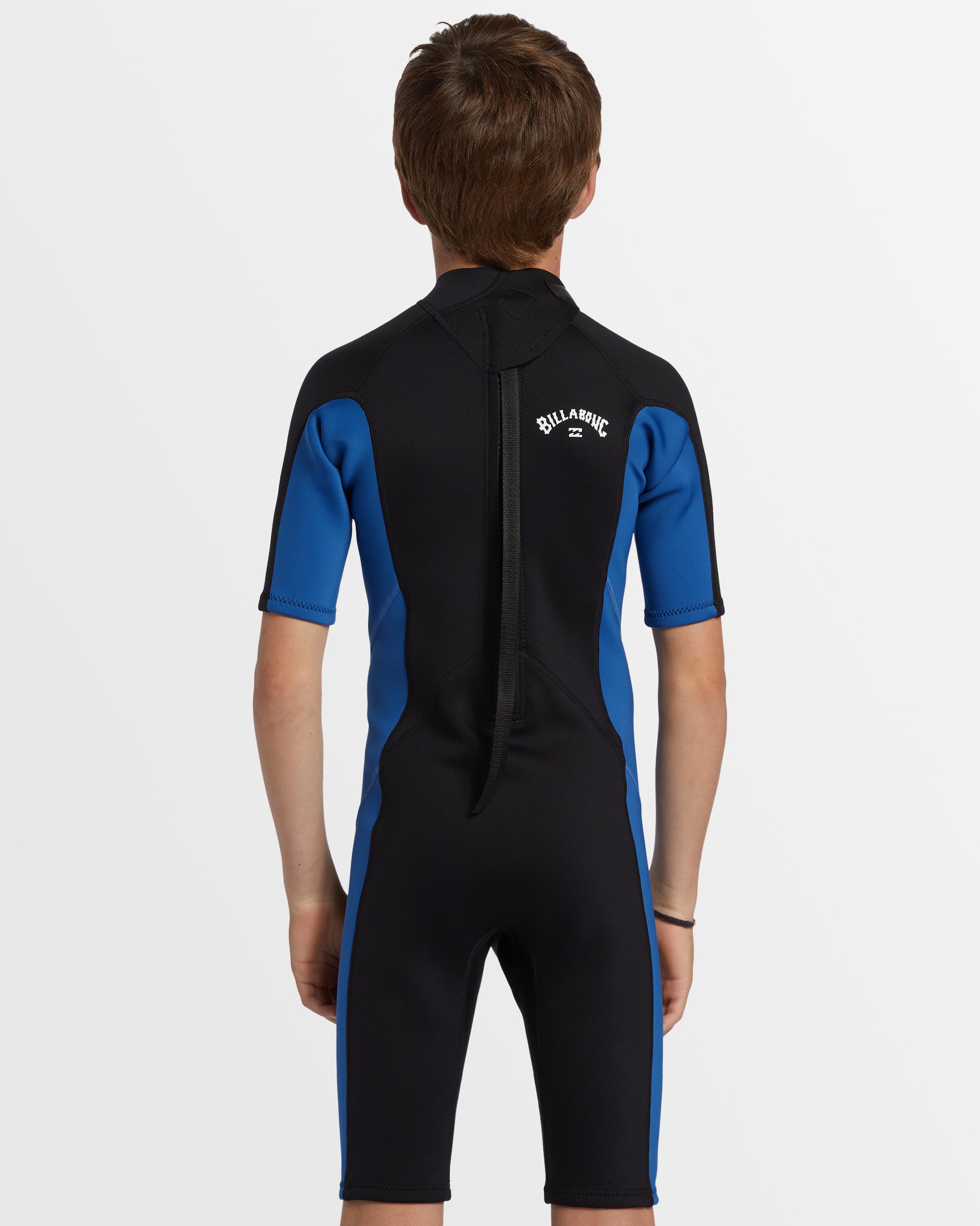 Boys 8-14 2/2 Foil Back Zip Springsuit