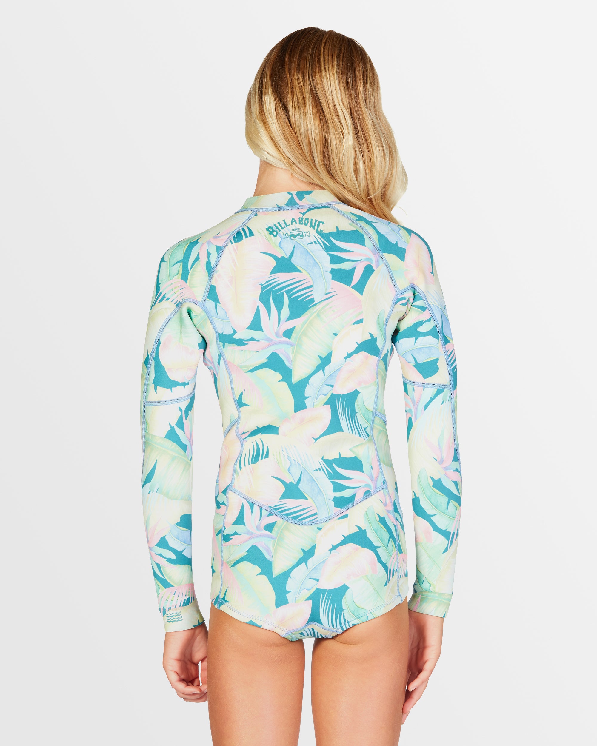 Girls 2-14 Salty Dayz Long Sleeve Springsuit