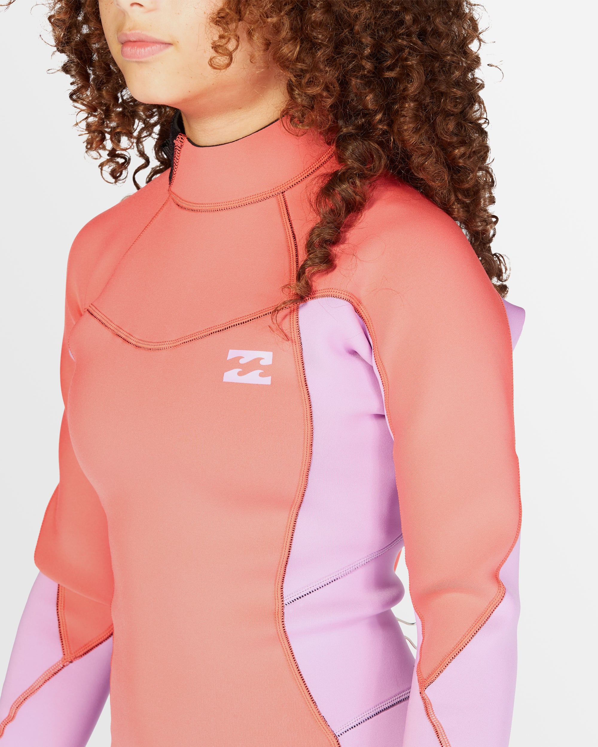 Girls 8-14 2/2mm Synergy Back Zip Long Sleeve Springsuit