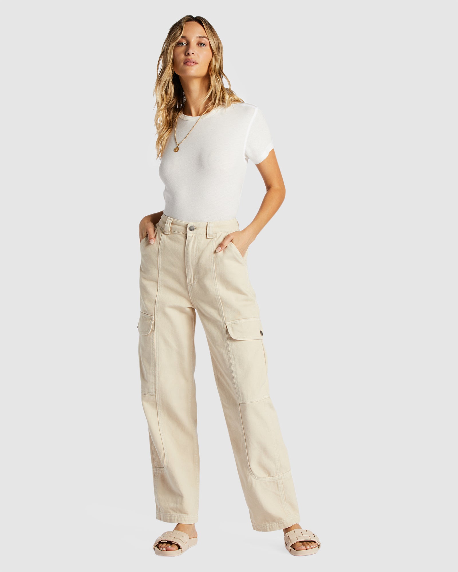 Womens Wall To Wall Denim Pants