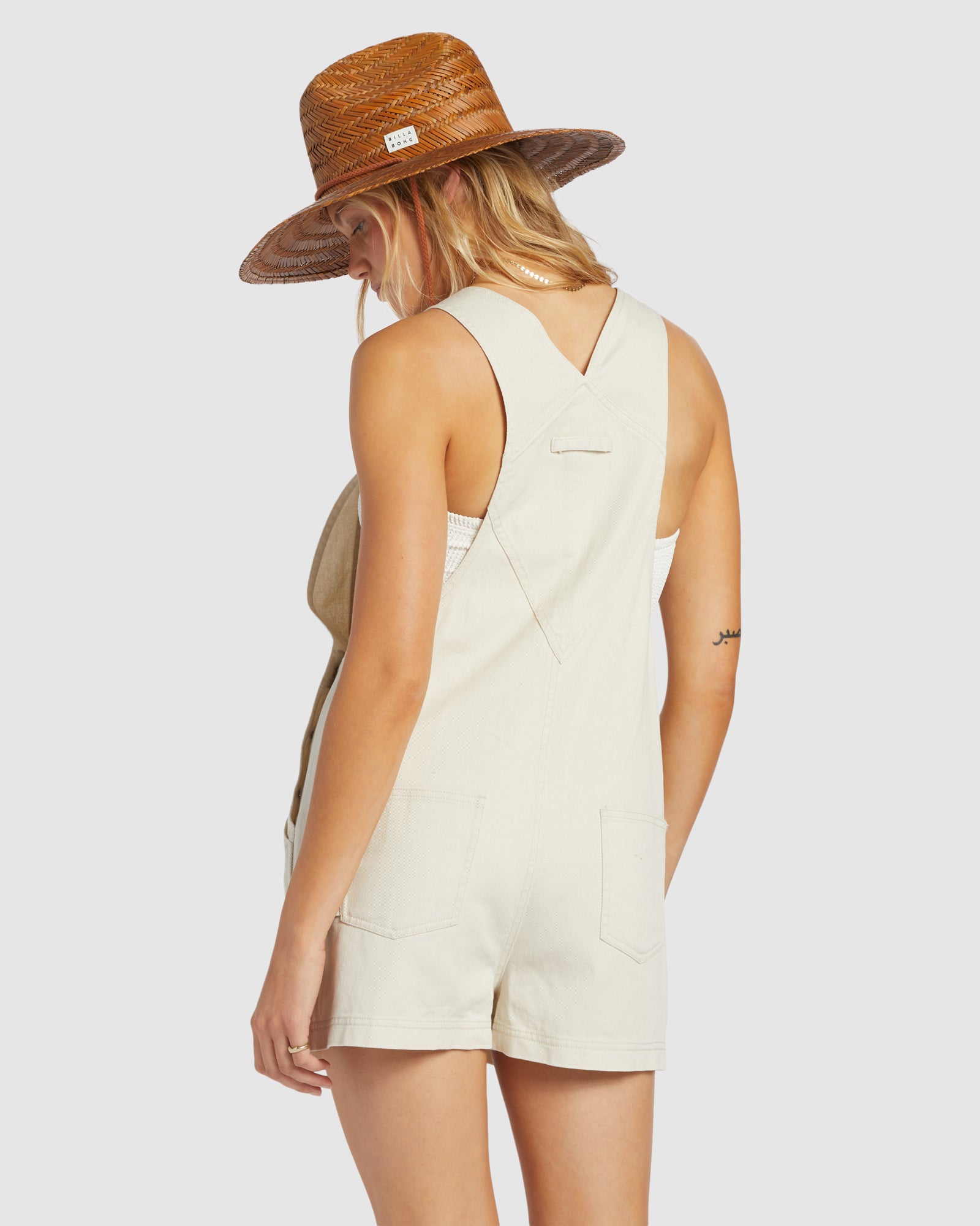 Womens Sand Canyon Denim Overalls