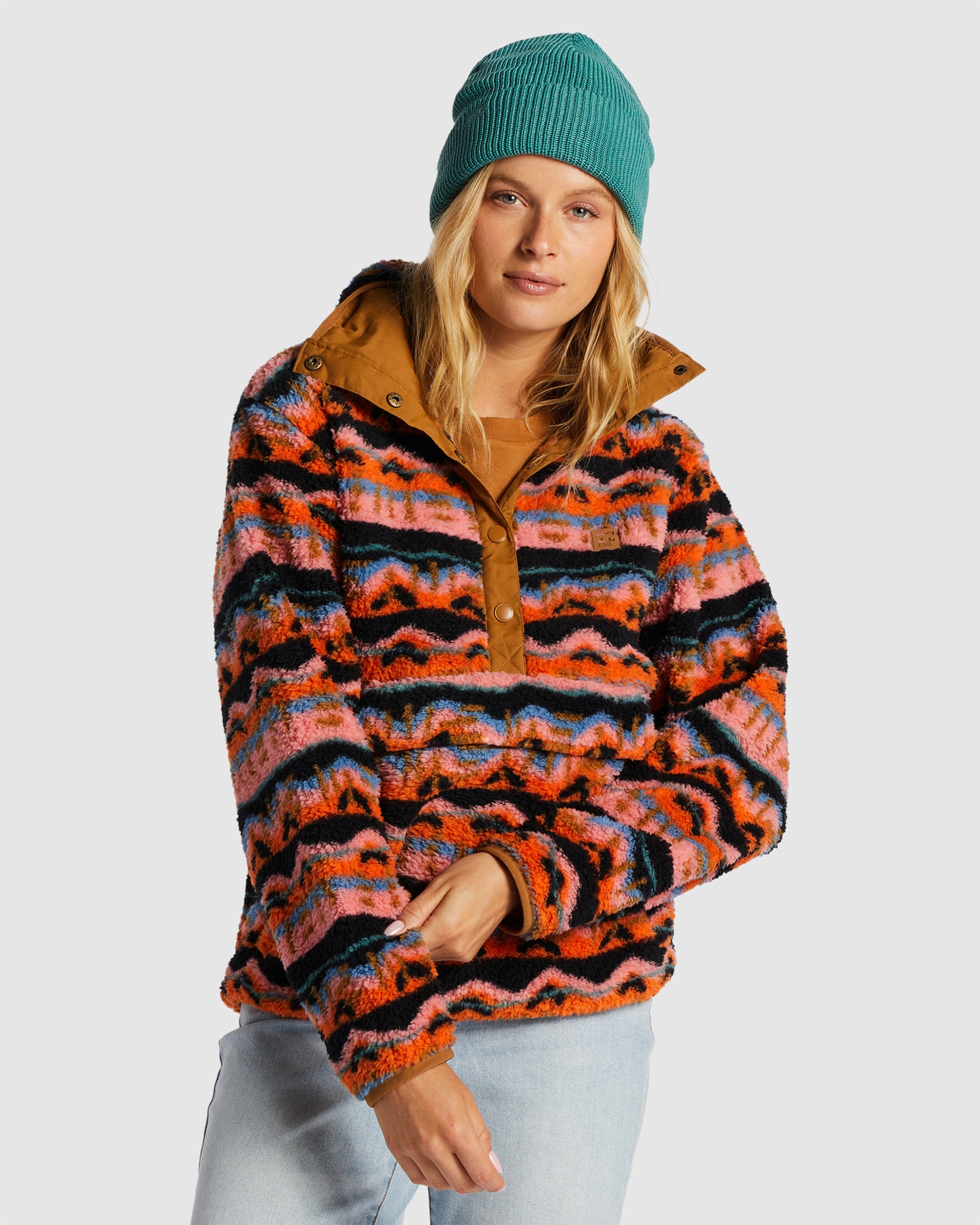 Womens Switchback Fleece Jumper