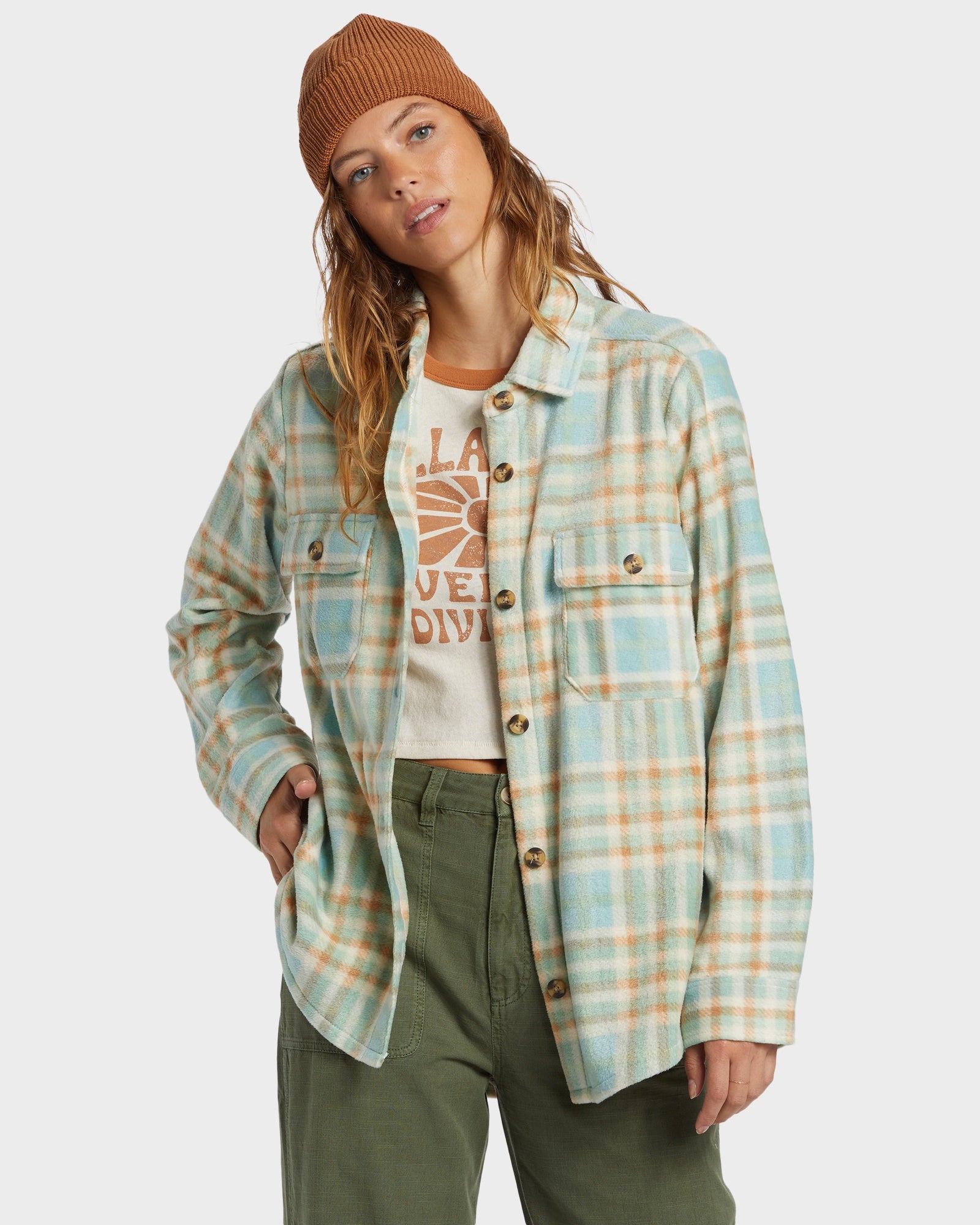 Womens Forge Fleece Shacket