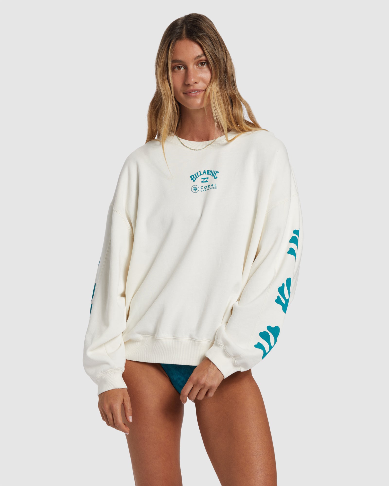 Womens Beyond The Reef Crew Neck