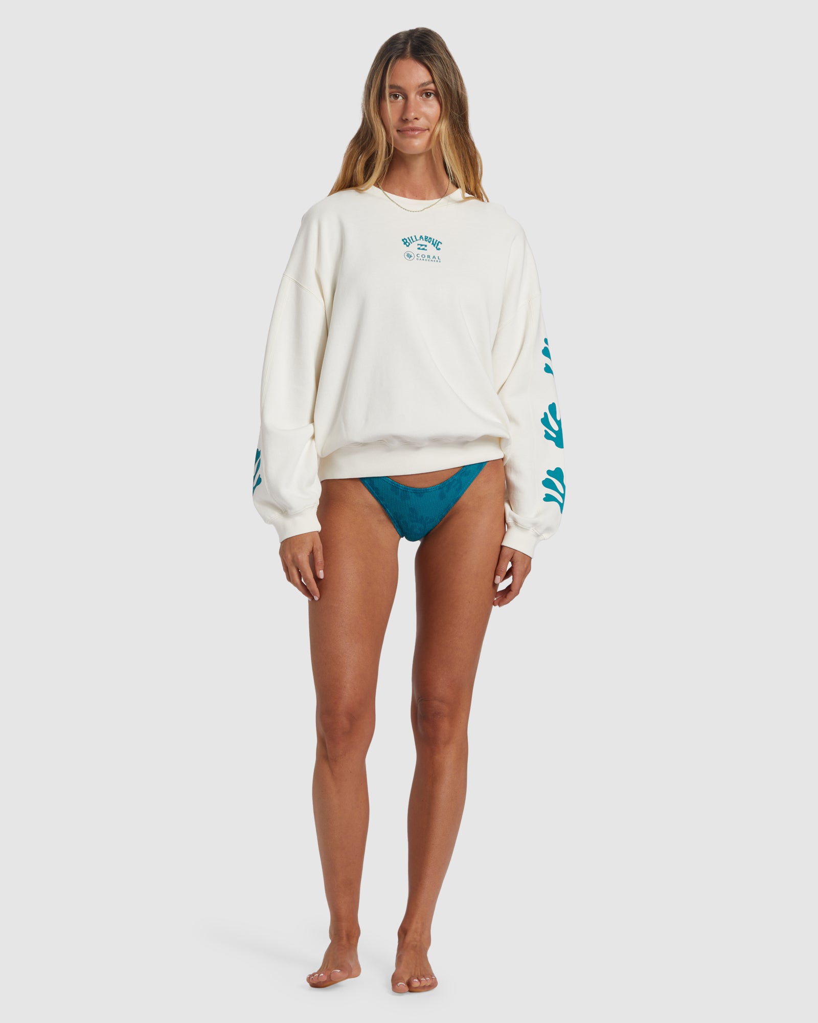 Womens Beyond The Reef Crew Neck