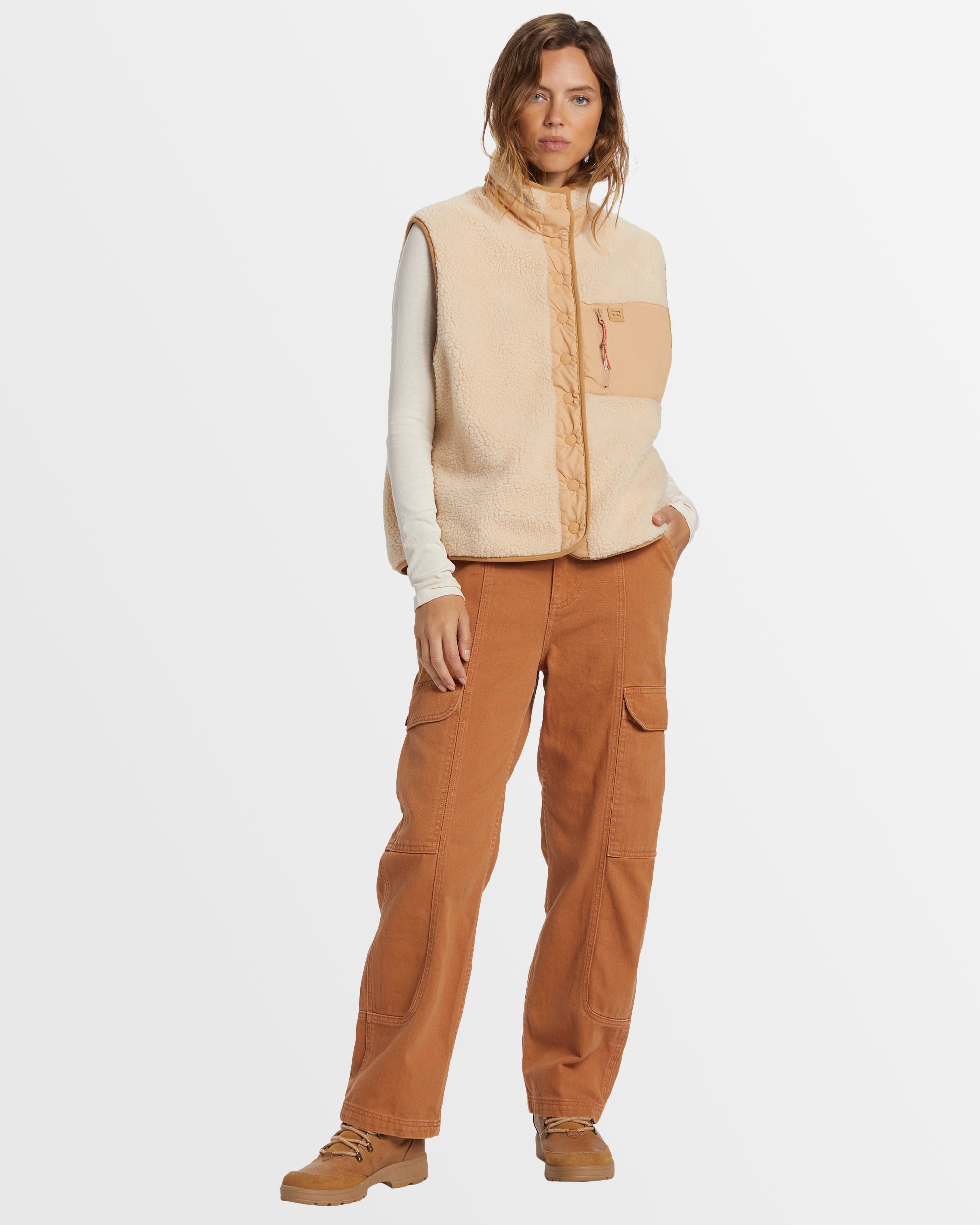 Womens Hike Up Fleece Vest