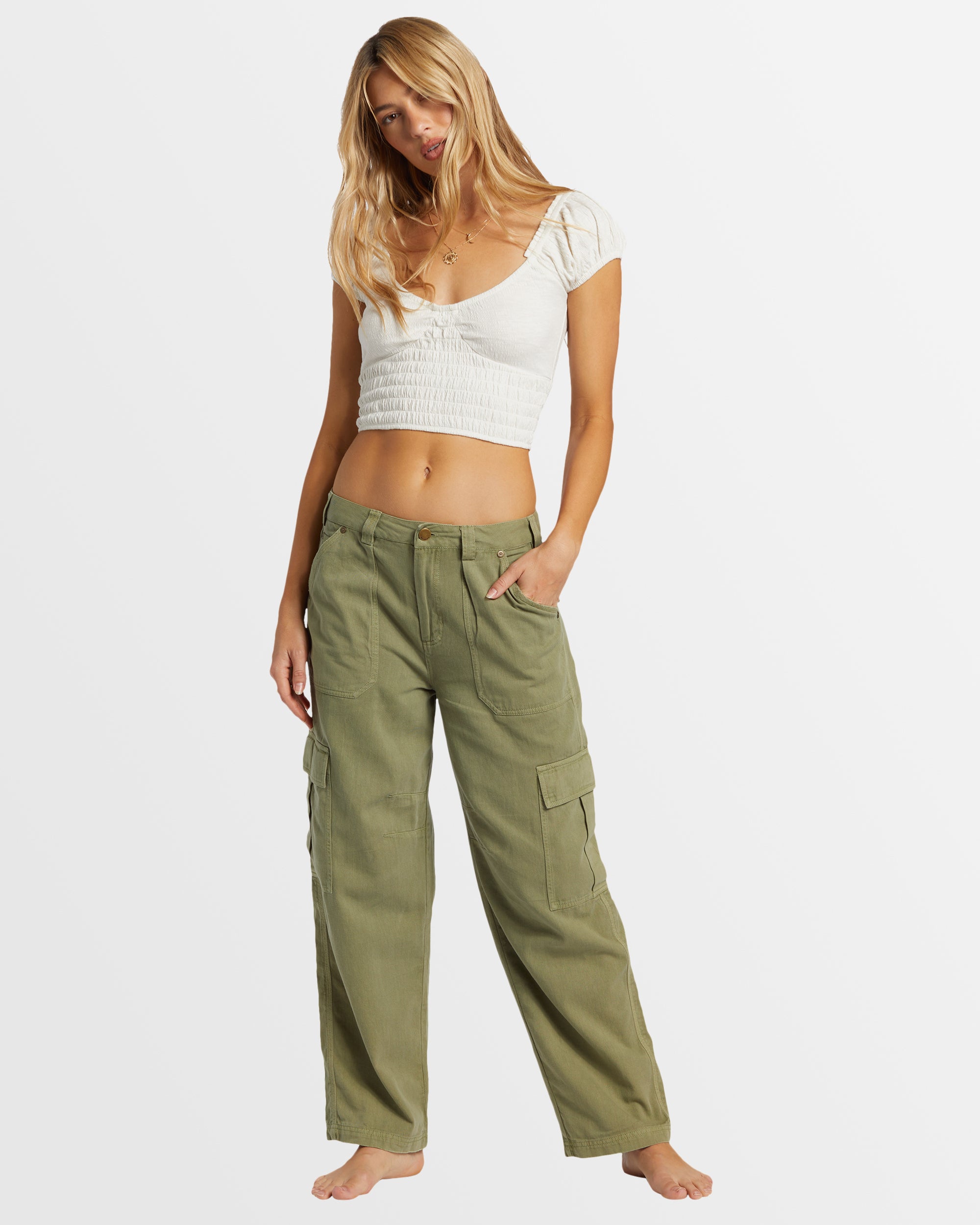Womens Kallie Crop Top