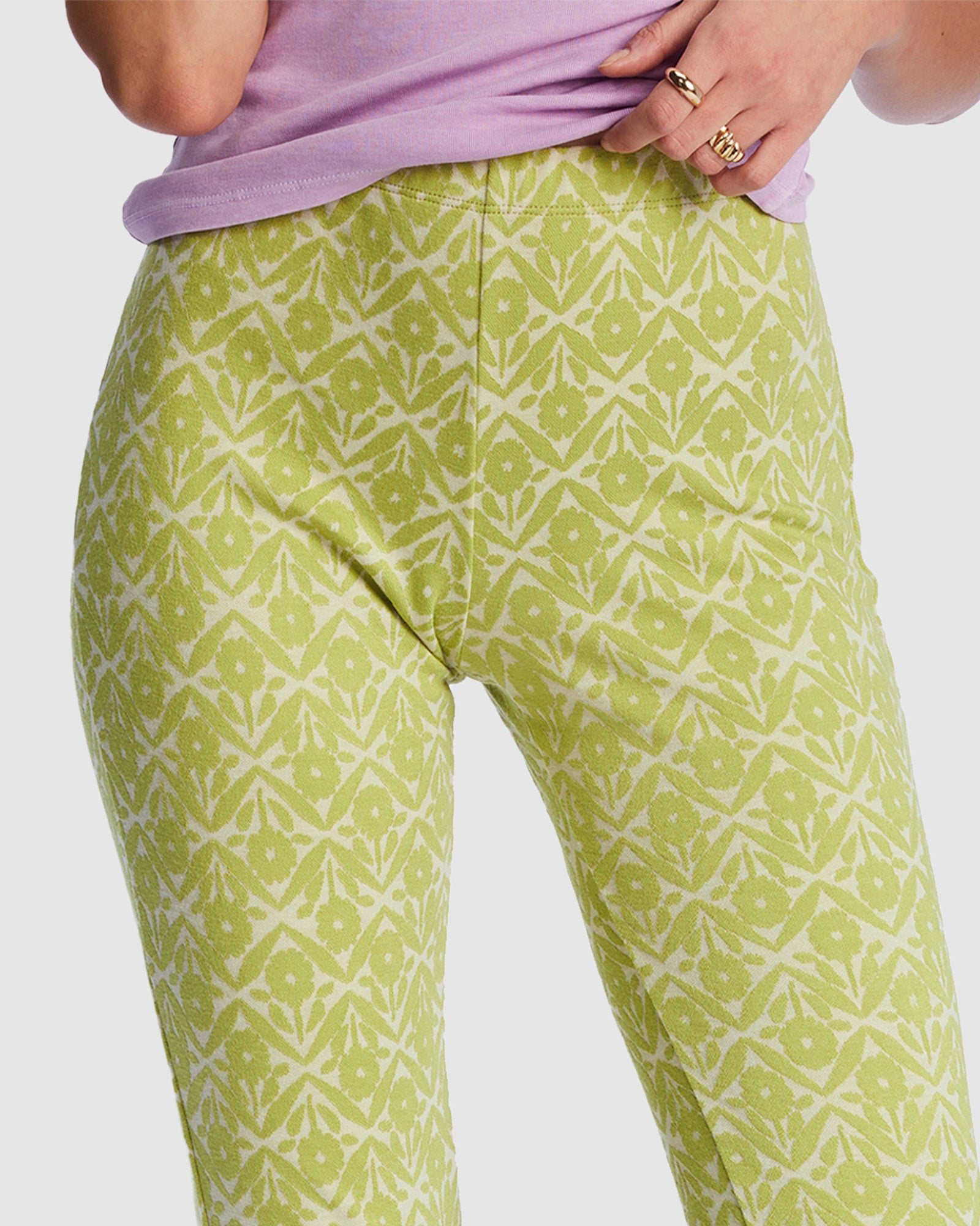 Womens Better Together Ankle Bootcut Knit Pants