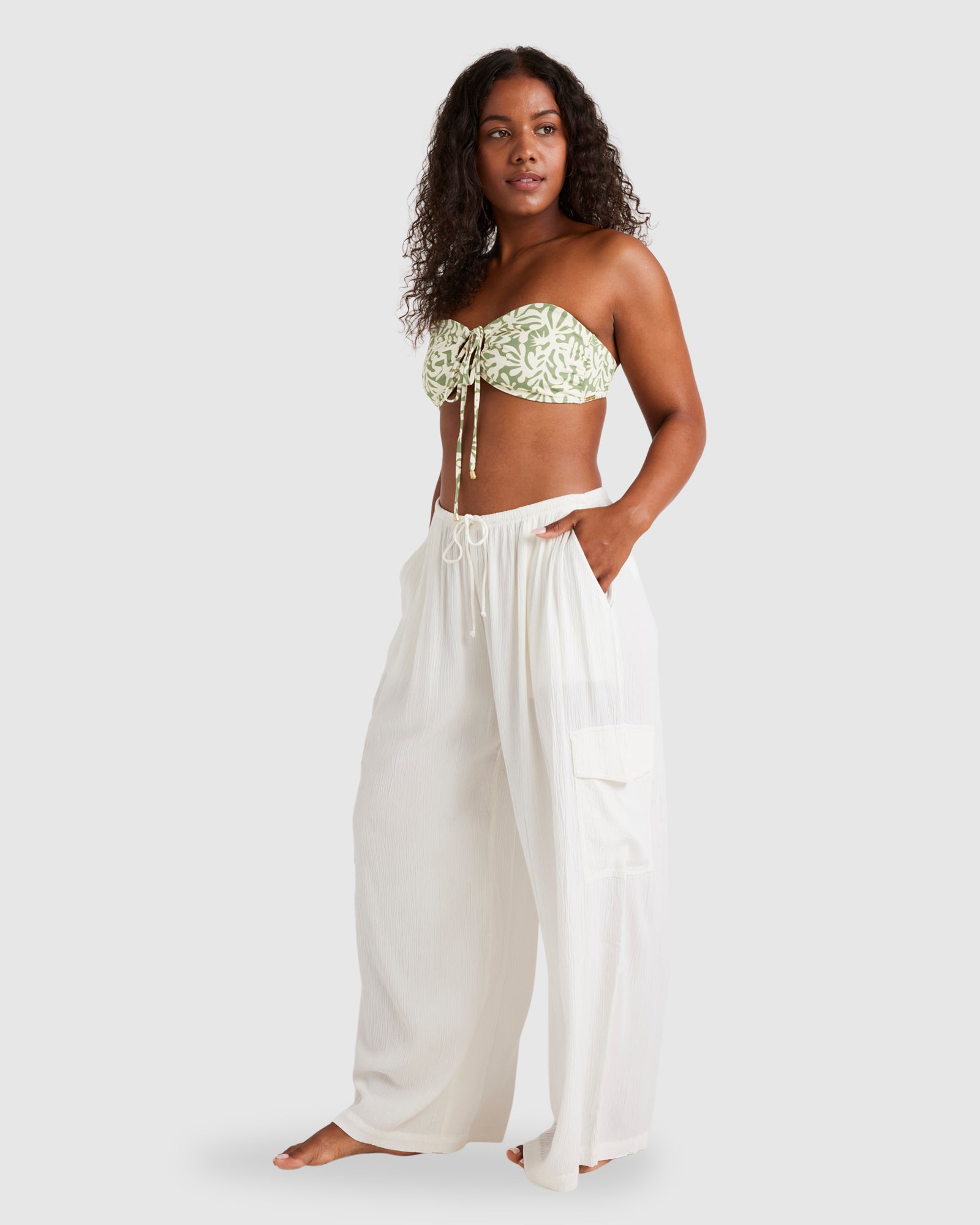 Womens Beach Babe Cargo Pants