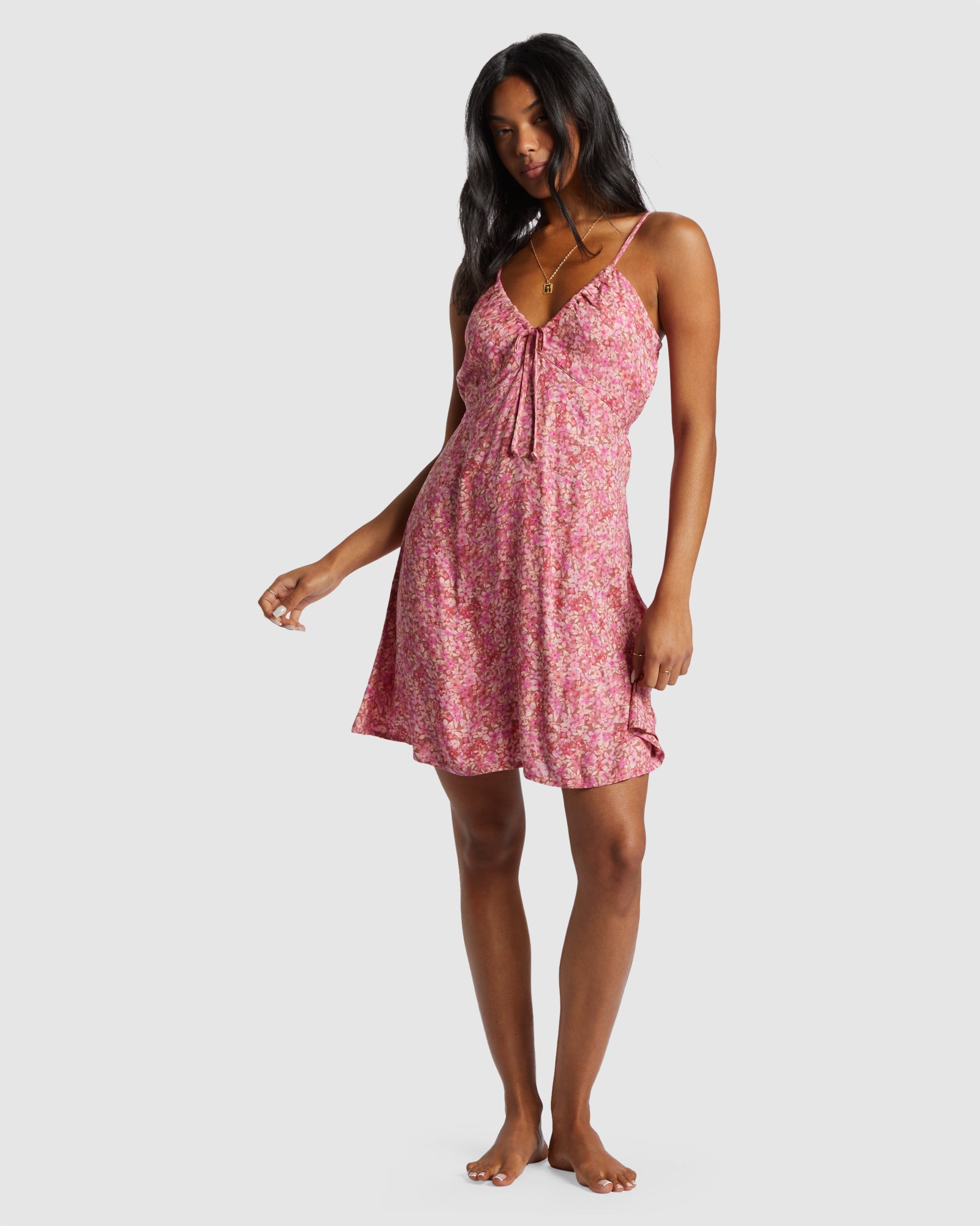 Womens Slip Away Mini Dress