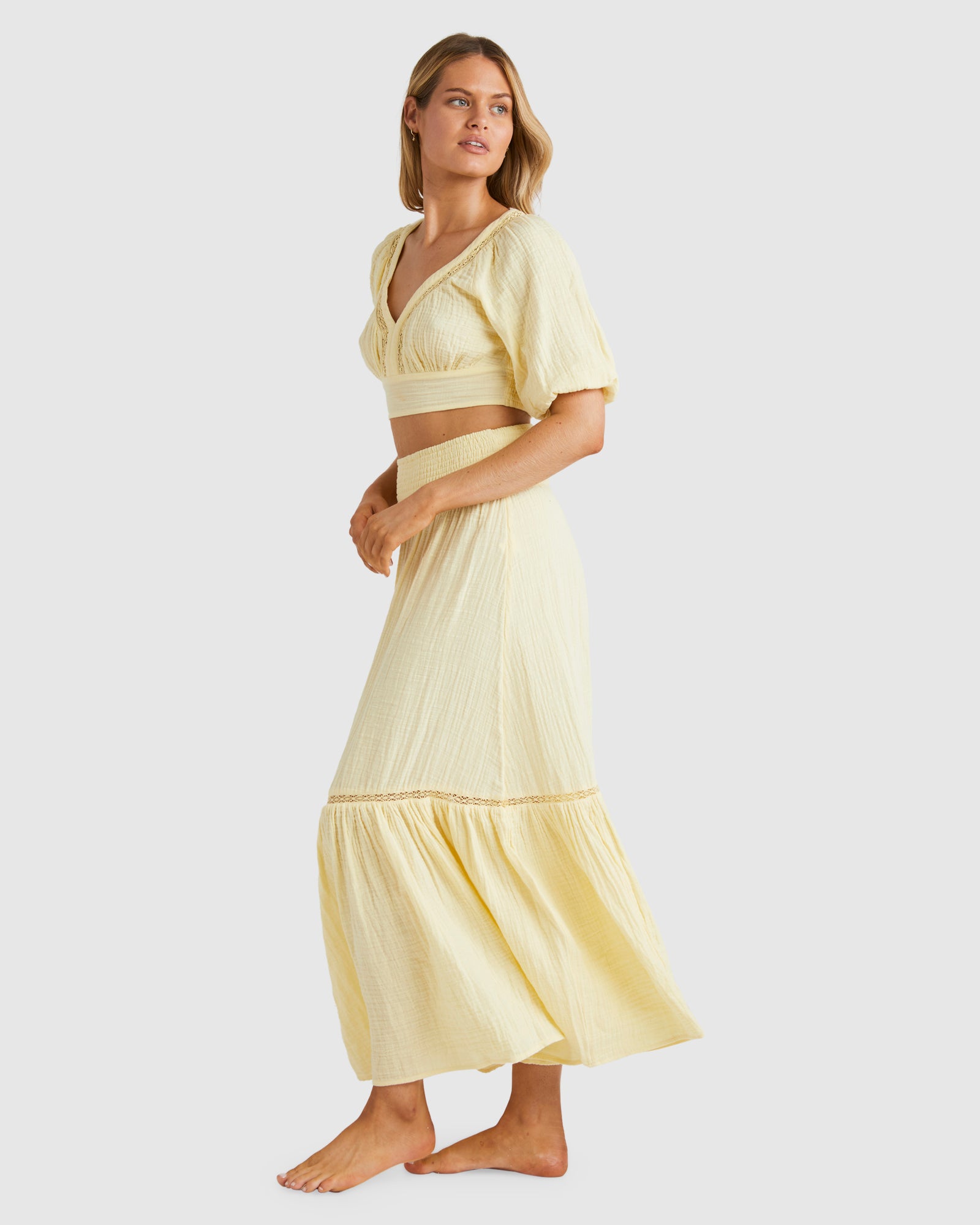 Womens In The Palms Maxi Skirt