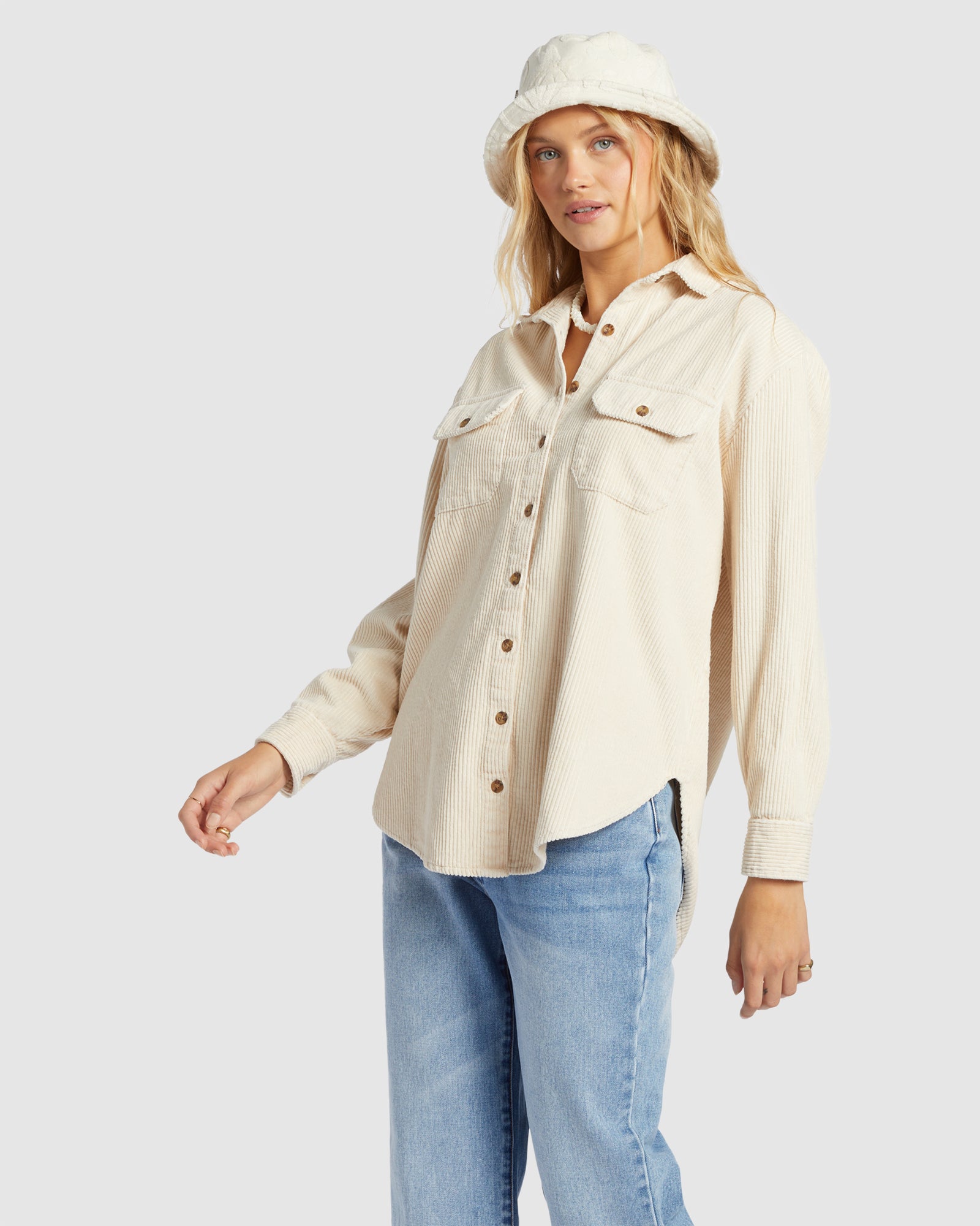 Womens So Stoked Long Sleeve Shirt