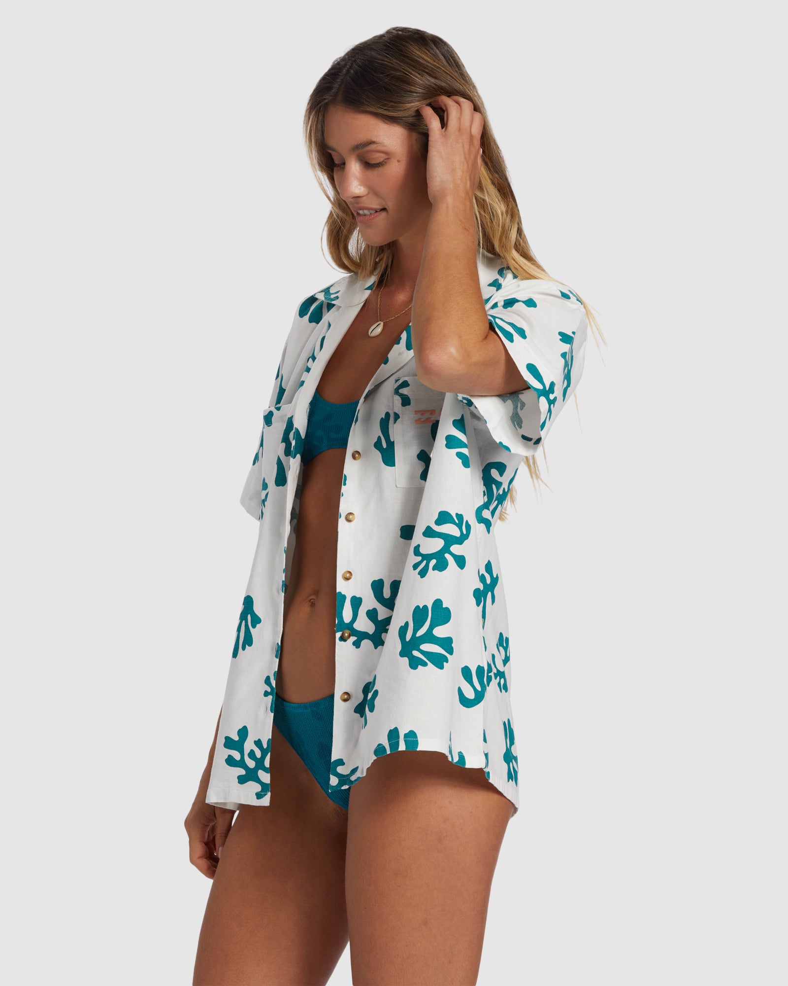 Womens Campy Coral Shirt