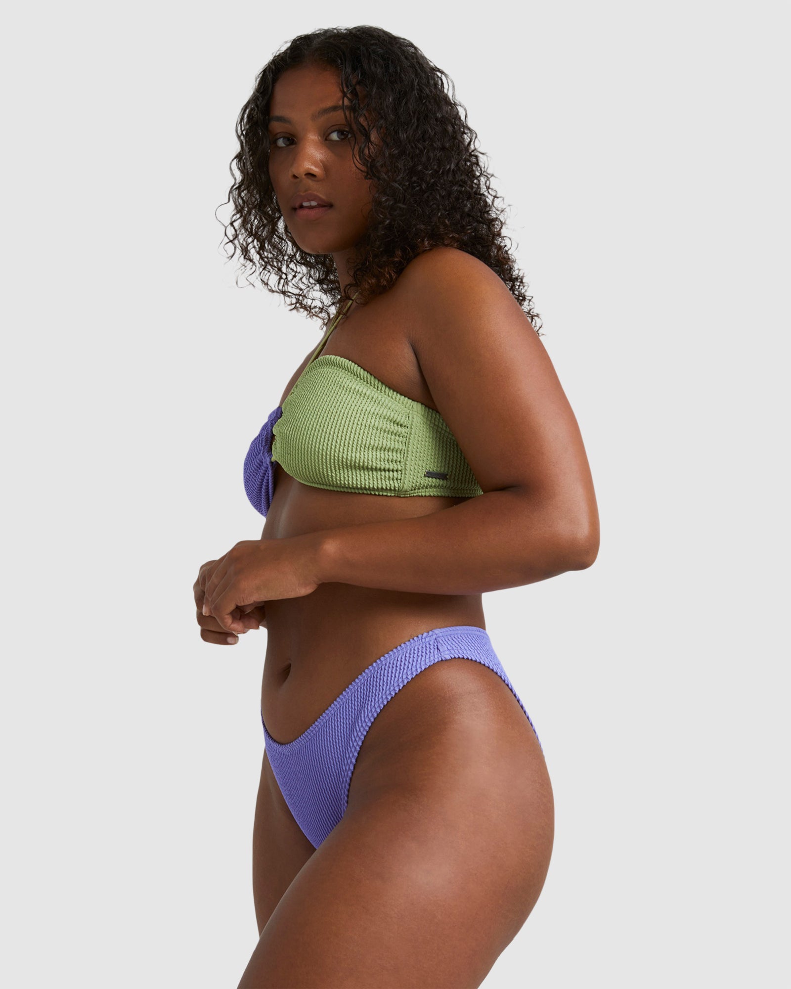 Womens Summer High Hike Bikini Bottom