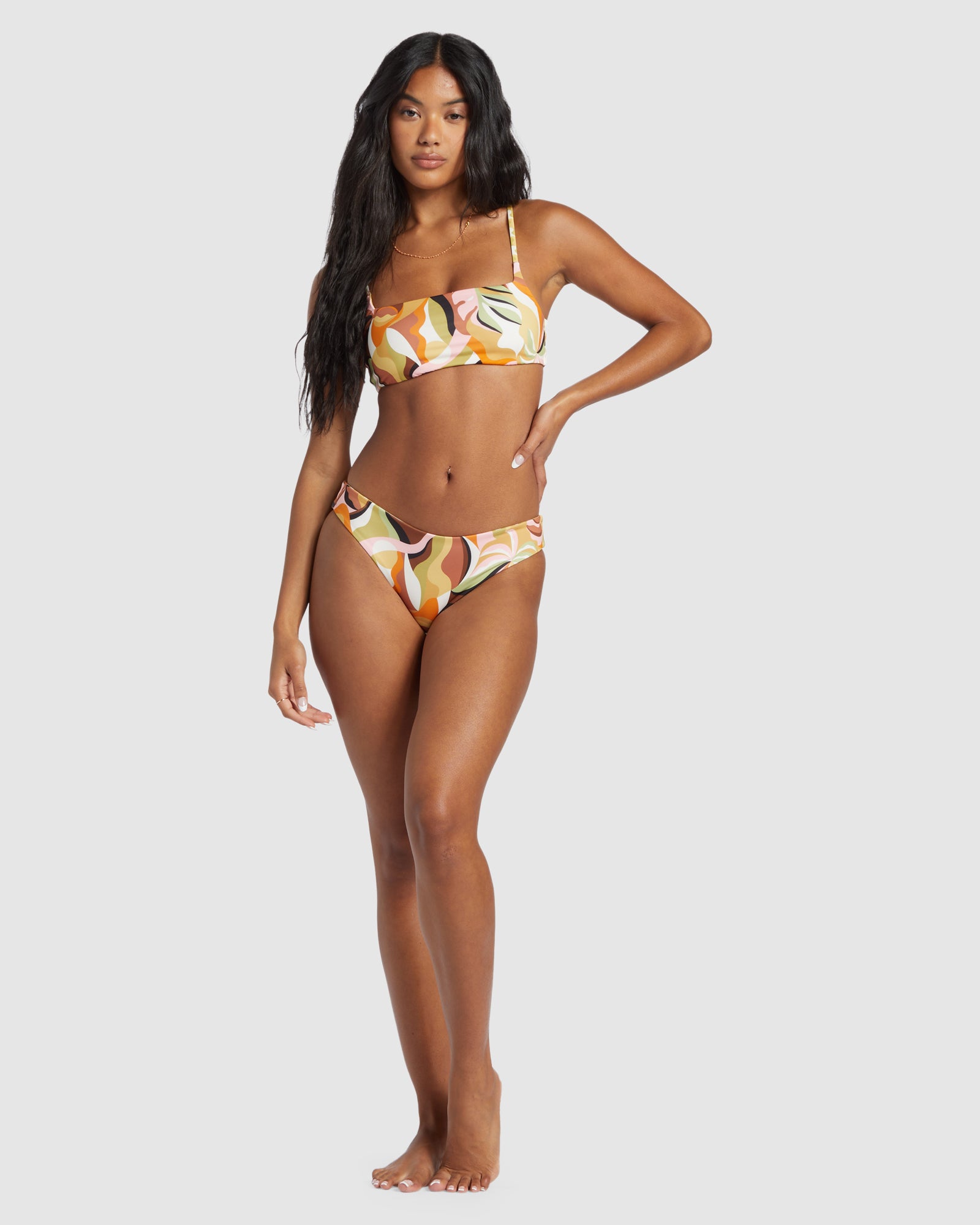 Womens Return To Paradise Reversible Lowrider Bikini Bottom