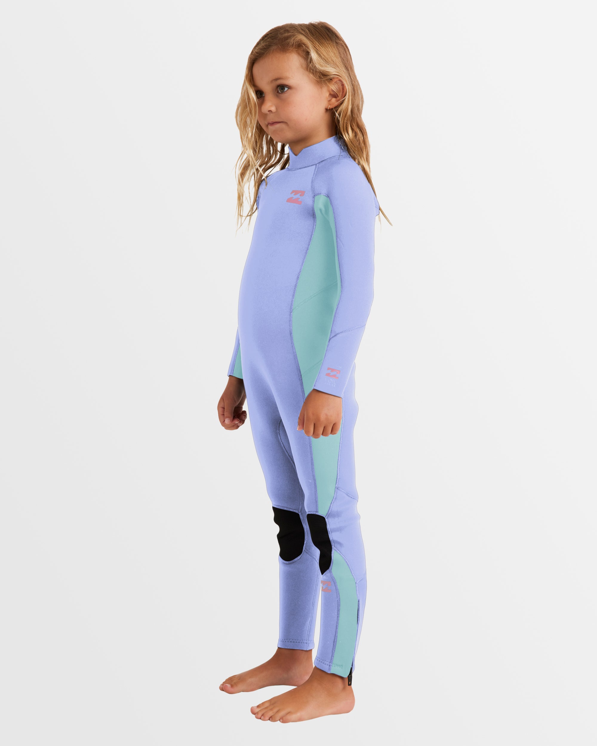 Girls 2-6 3/2mm Foil Back Zip Wetsuit