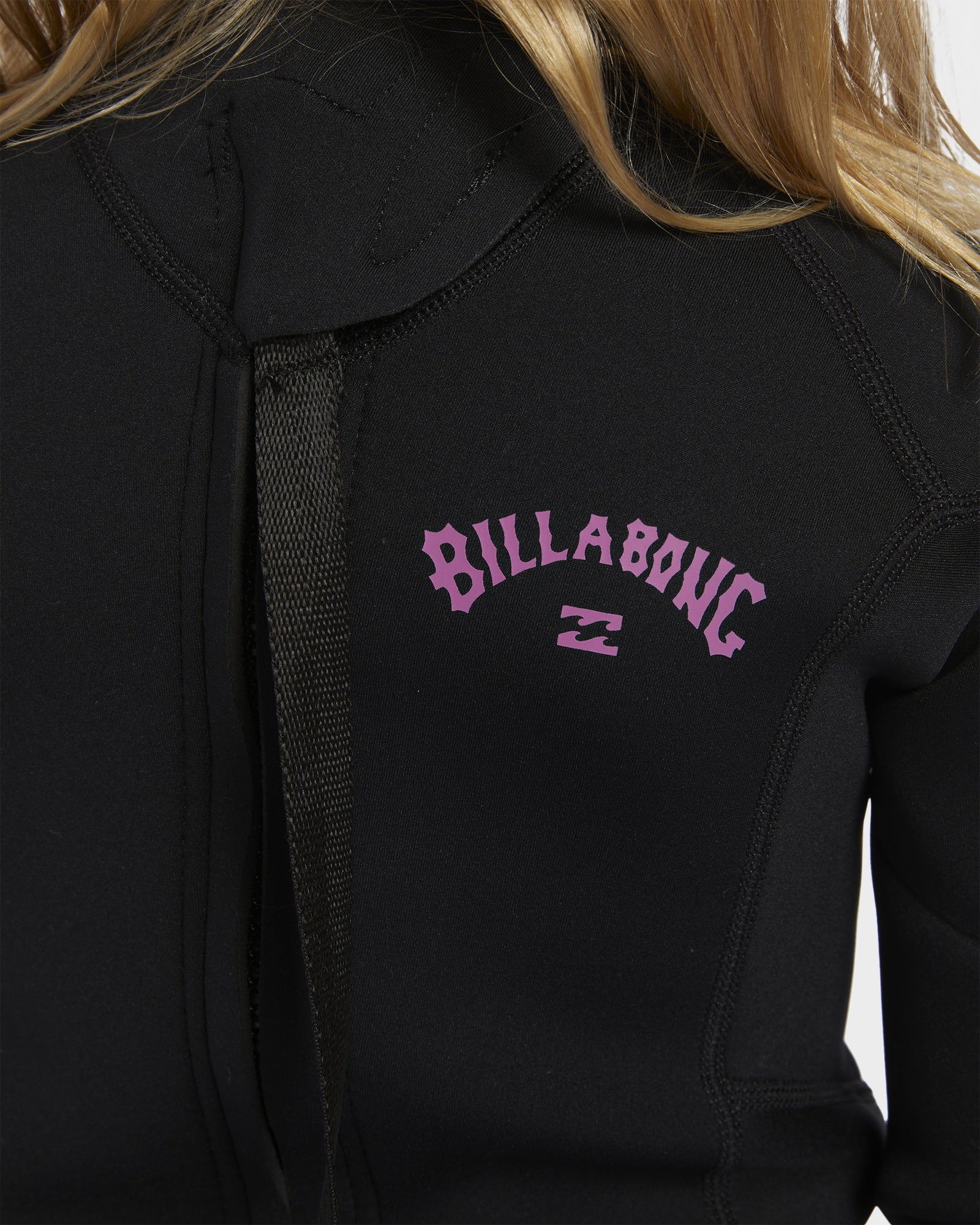 Girls 2-6 3/2mm Foil Back Zip GBS Steamer Wetsuit