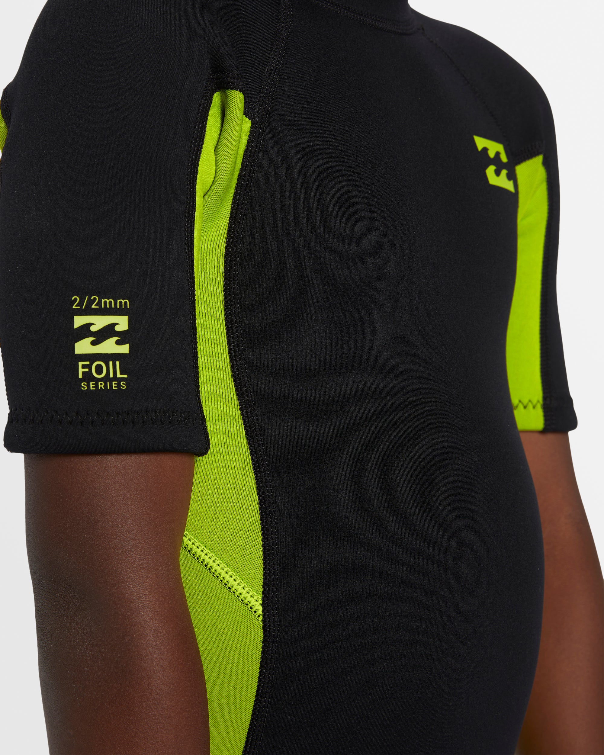 Boys 2-6 2/2mm Foil Back Zip Springsuit