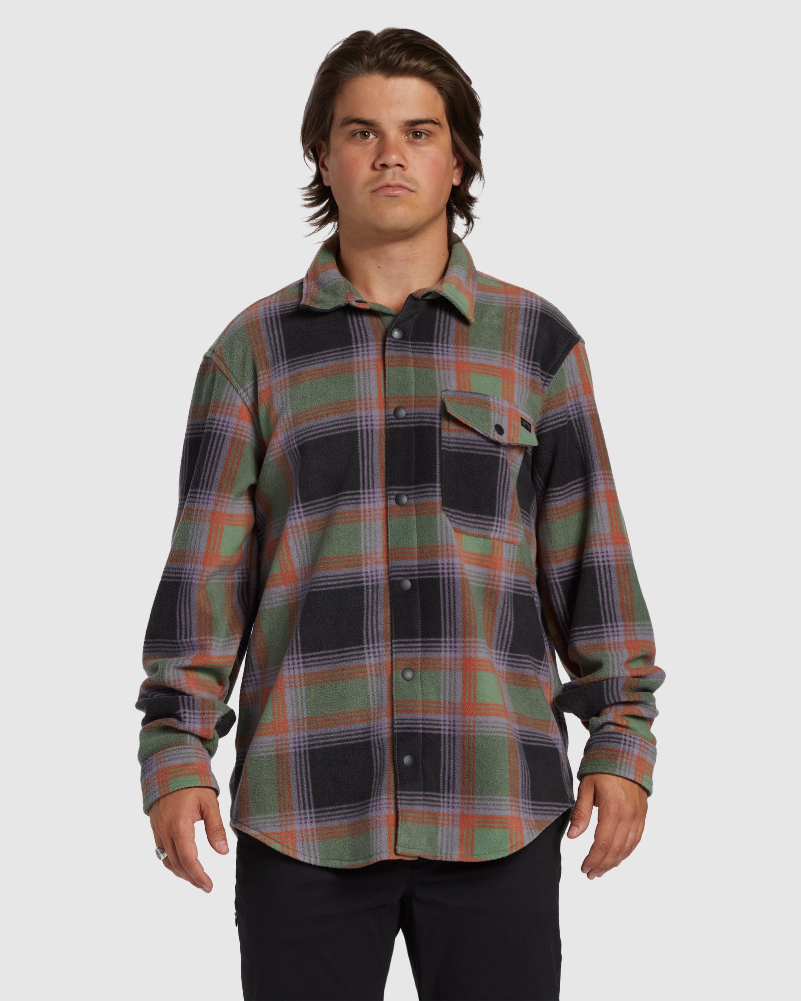 Mens A/Div Furnace Flannel Shirt