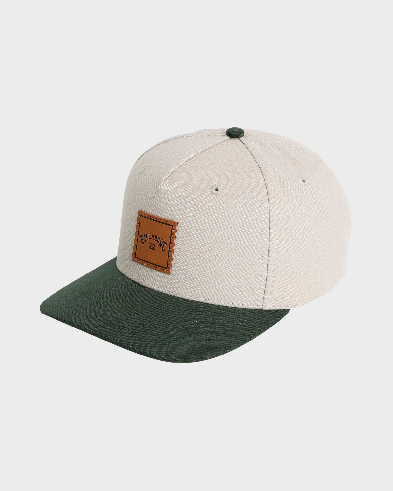 Mens Stacked Snapback Cap