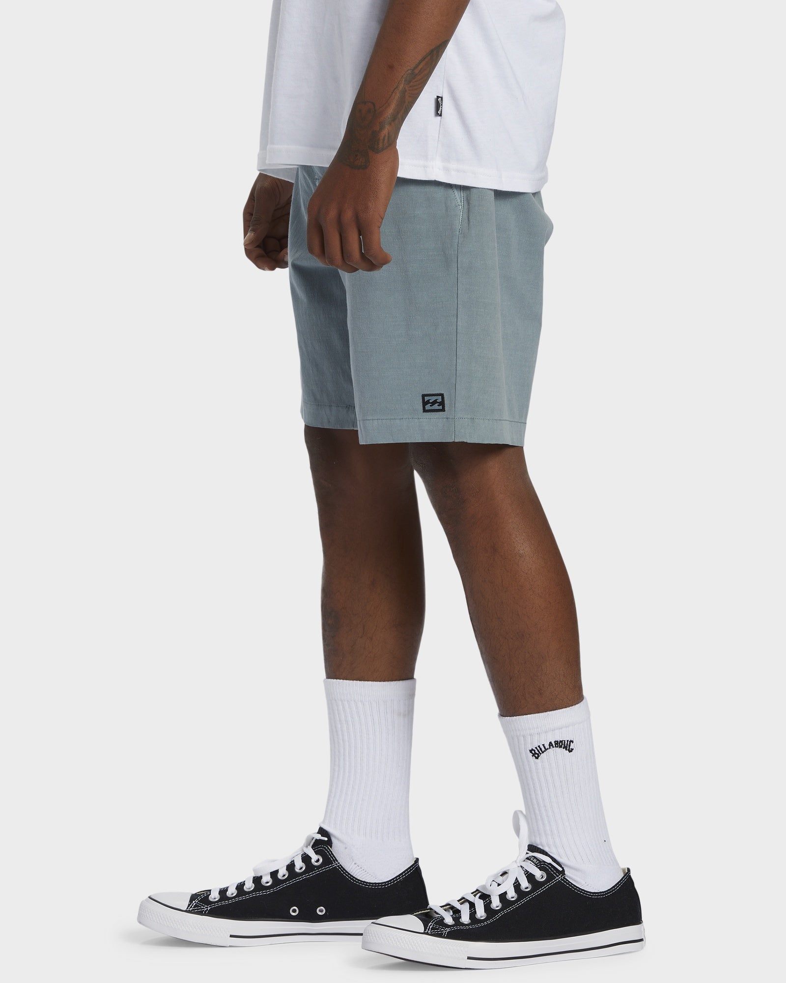 Mens Crossfire Wave Washed 18" Hybrid Shorts