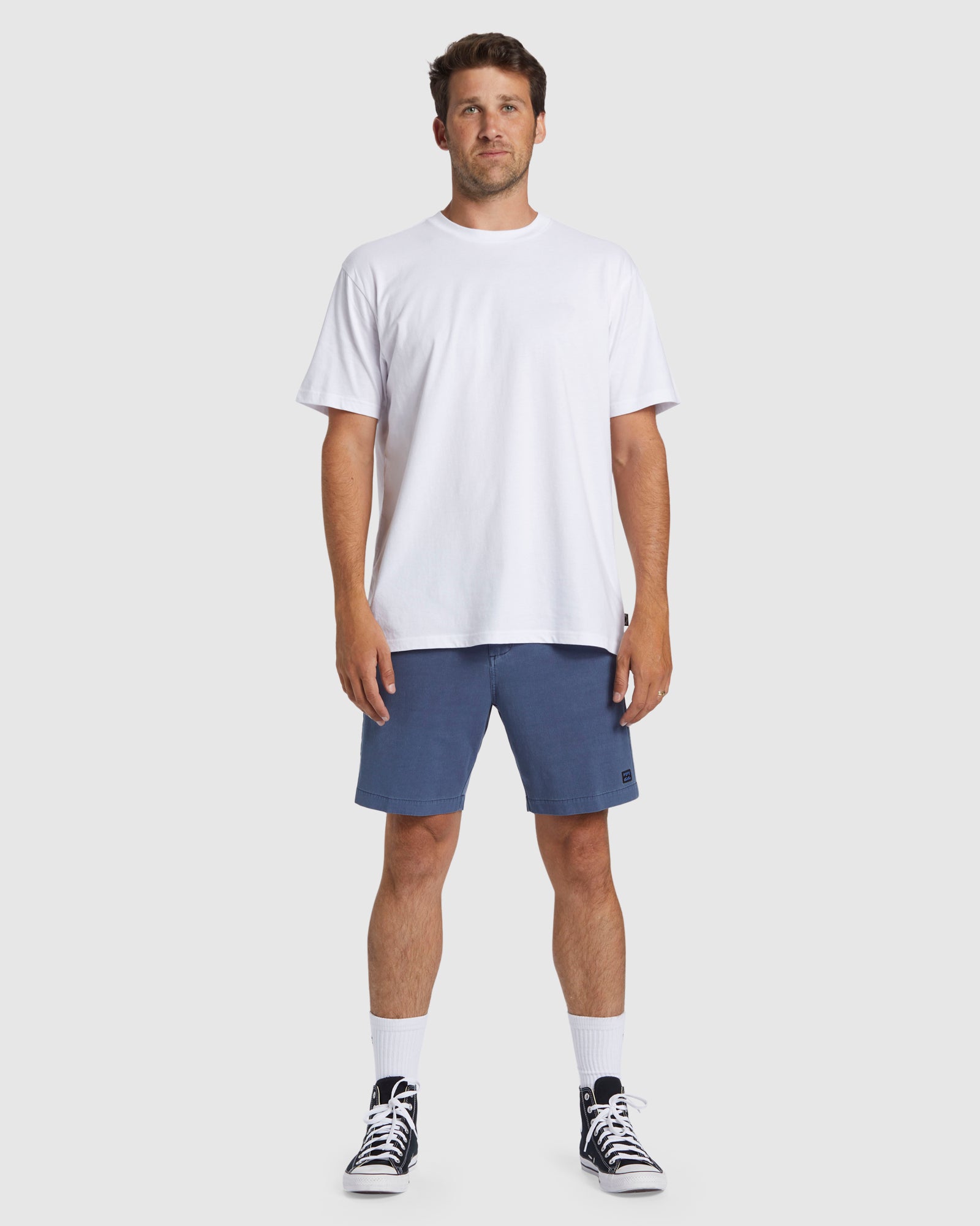 Mens Crossfire Wave Washed 18" Hybrid Shorts