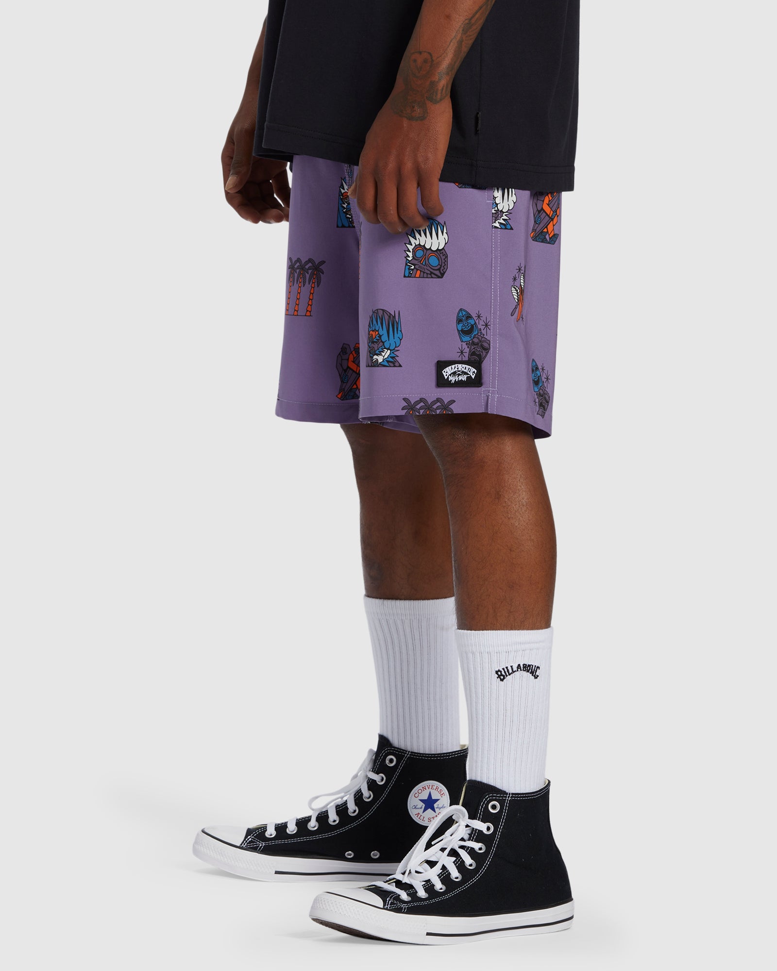 Mens Turn The Tide Layback Boardshorts