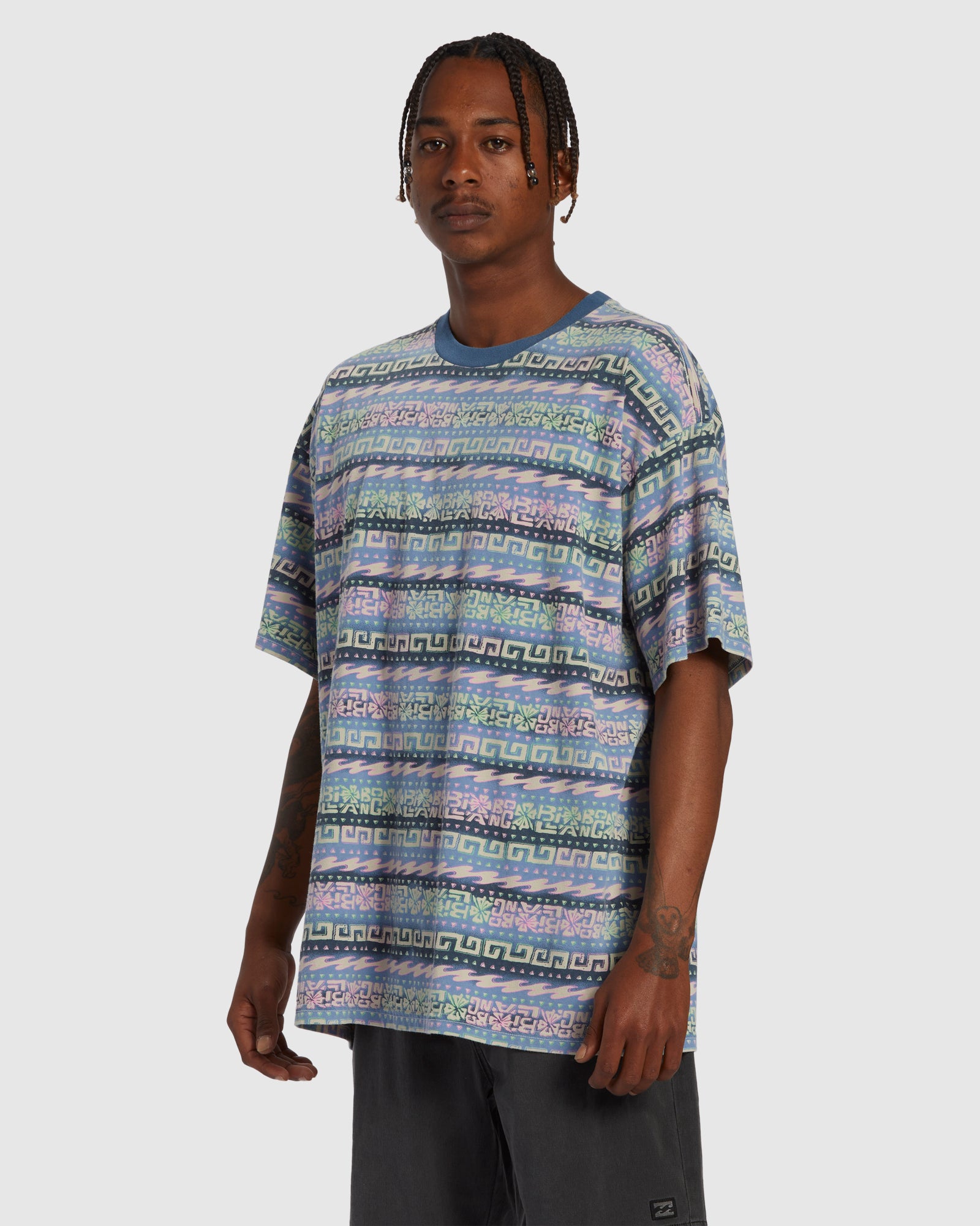 Mens Halfrack Crew T-Shirt